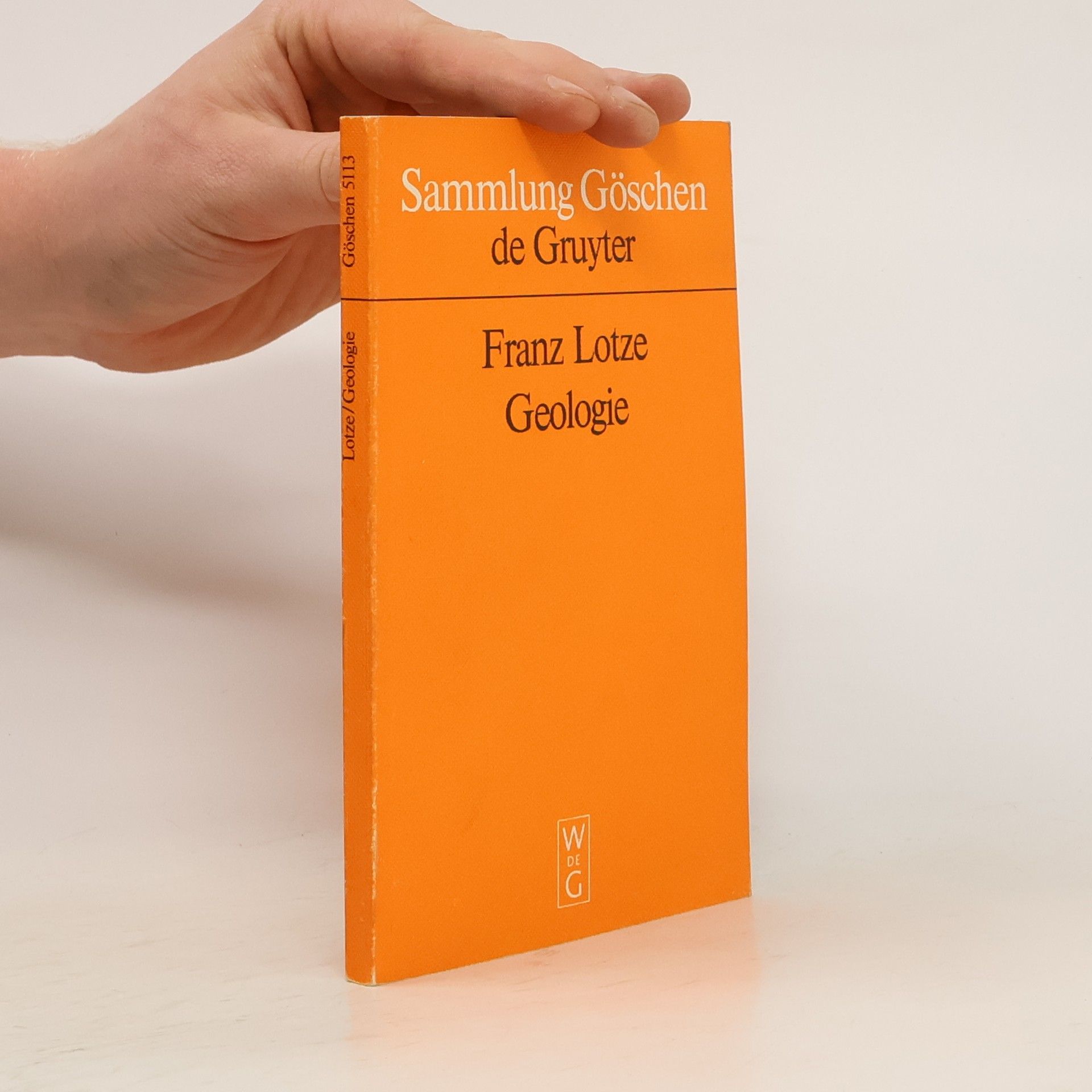 Franz Lotze Geologie
