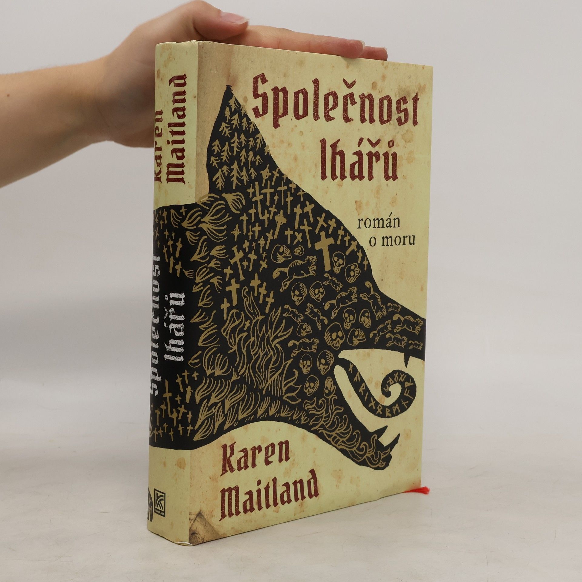 Karen Maitland Společnost lhářů: román o moru