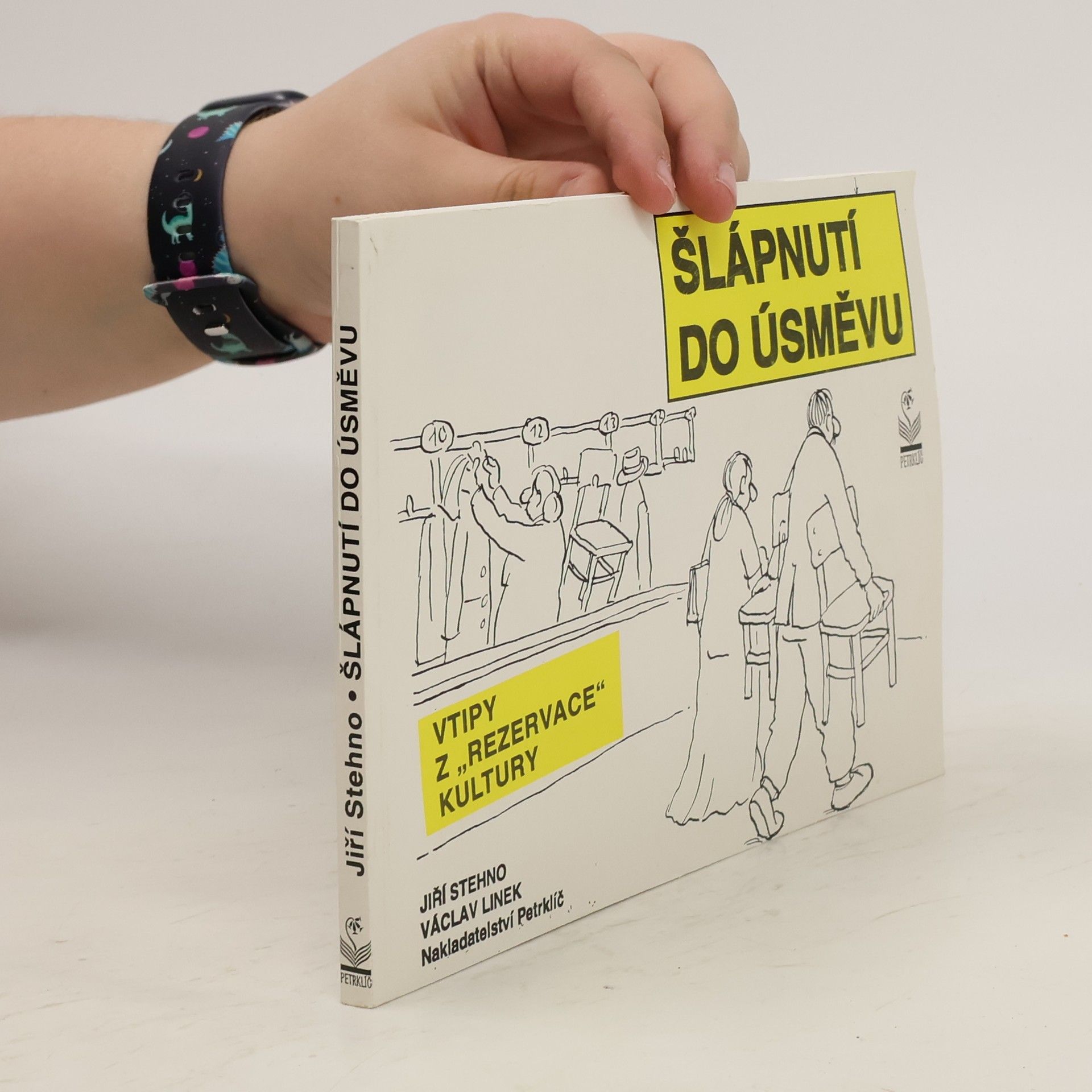 Jiří Stehno Šlápnutí do úsměvu : [vtipy z "rezervace" kultury