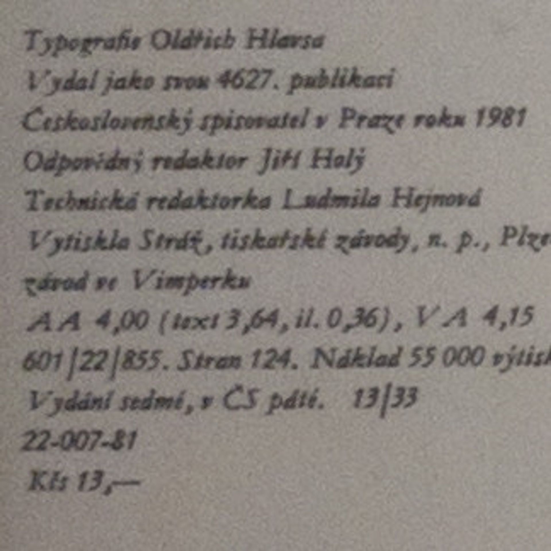 Vladislav Vančura Rozmarné léto