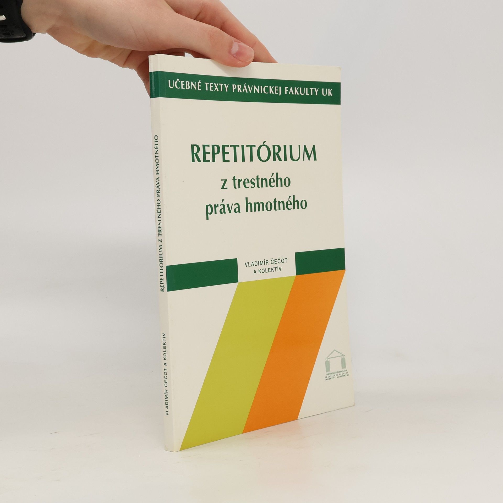 Collectif d'auteurs Repetitórium z trestného práva hmotného