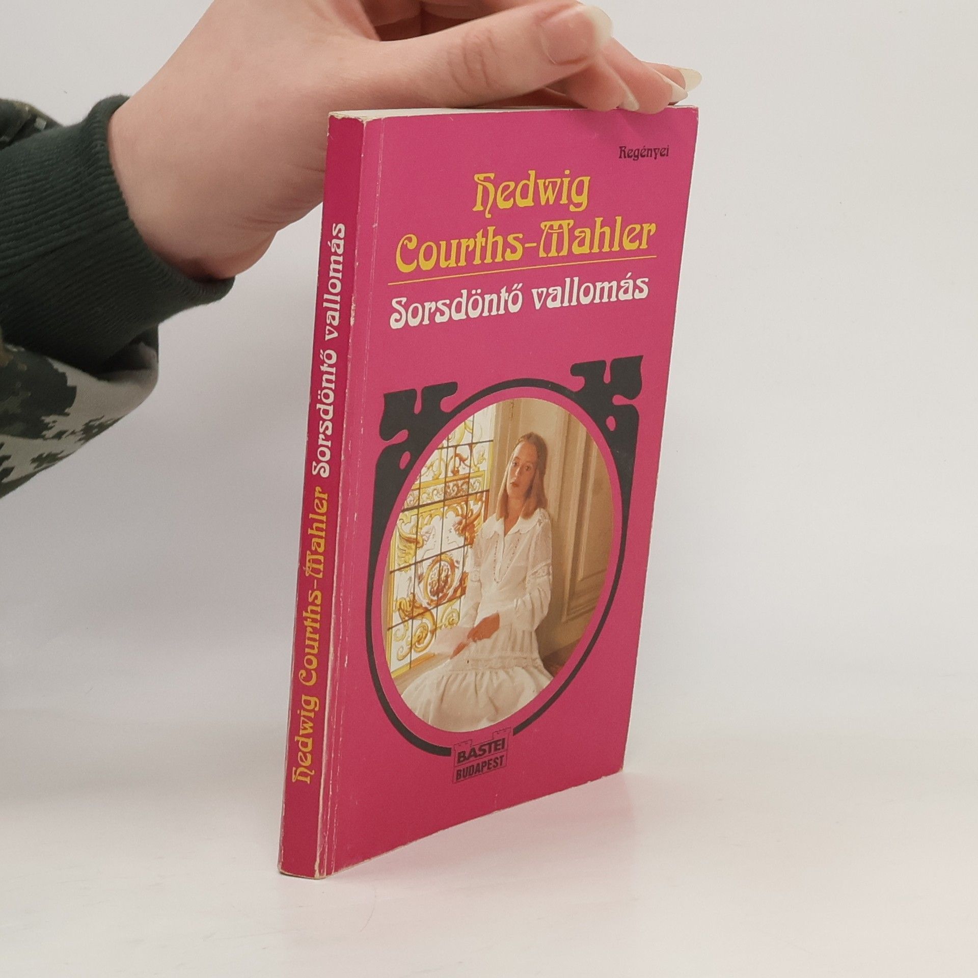 Hedwig Courths Mahler Sorsdöntö vallomás