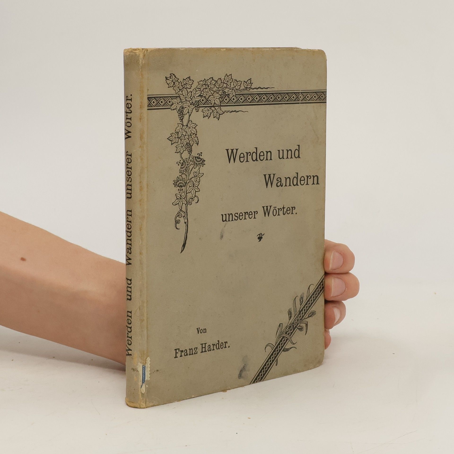 Franz Harder Werden und Wandern