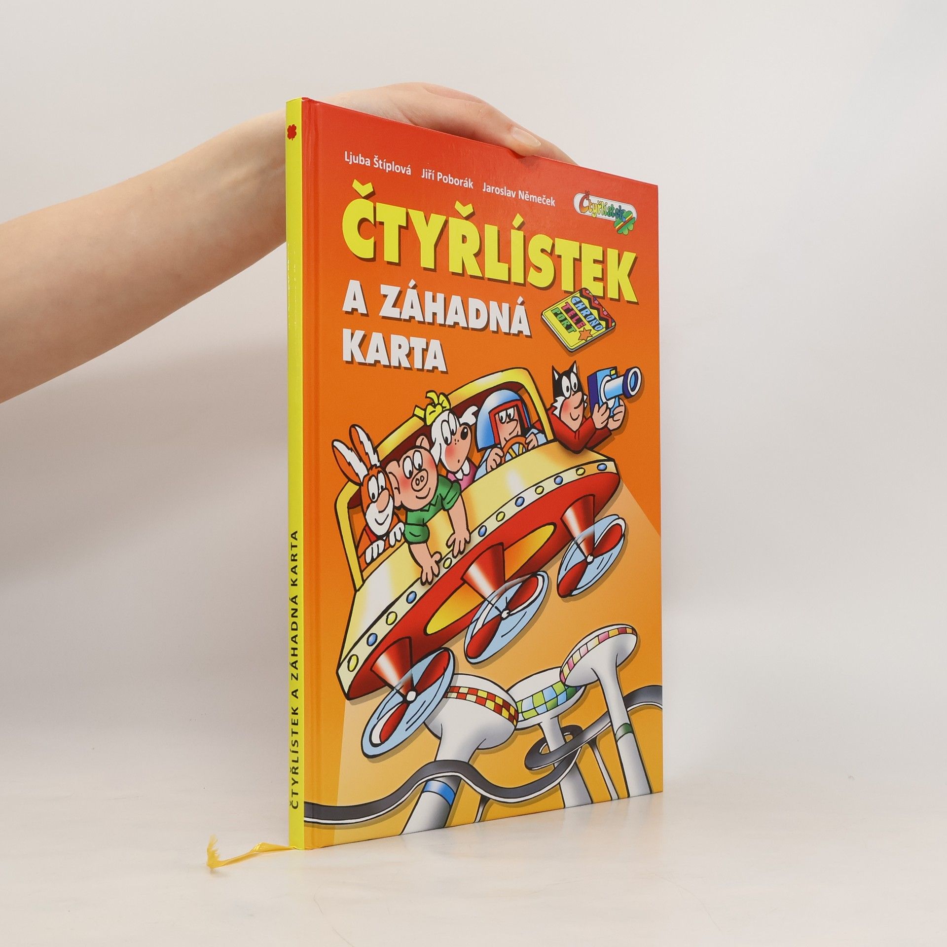 Ljuba Štíplová Čtyřlístek a záhadná karta
