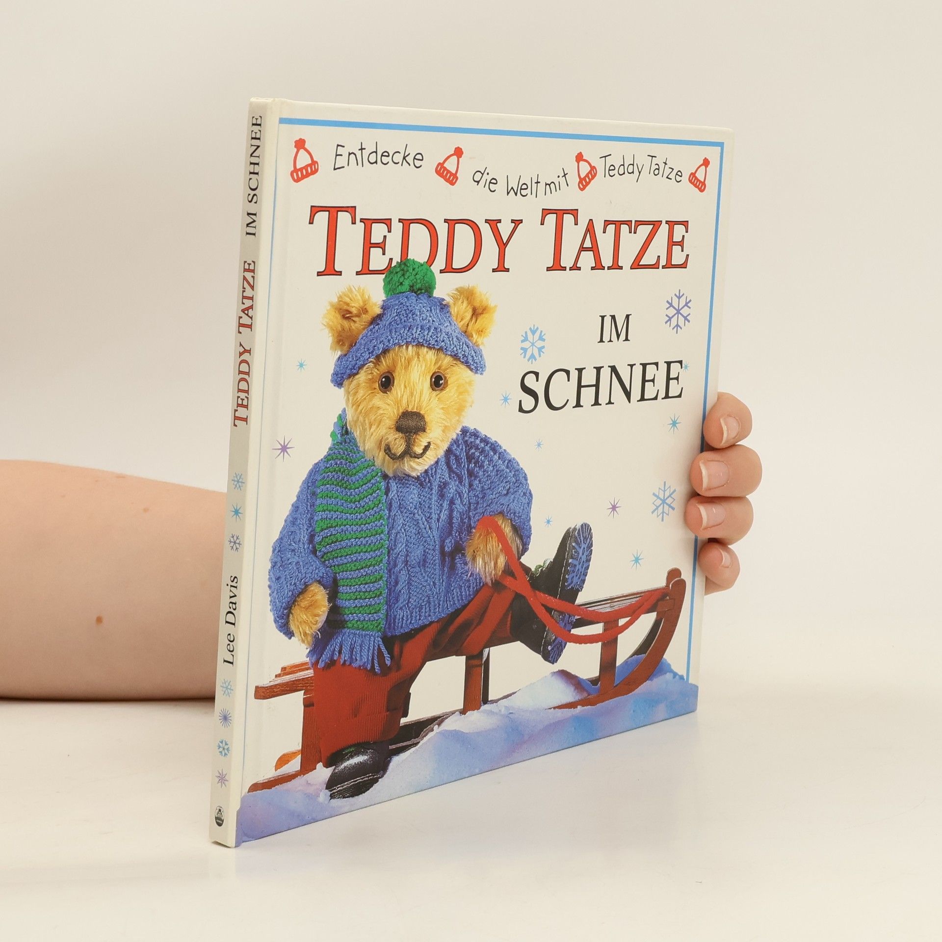 Lee Davis Teddy Tatze im Schnee