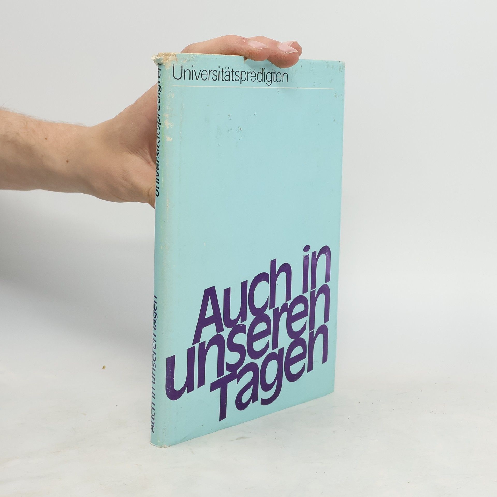 Ernst-Rüdiger Kiesow Auch in unseren Tagen