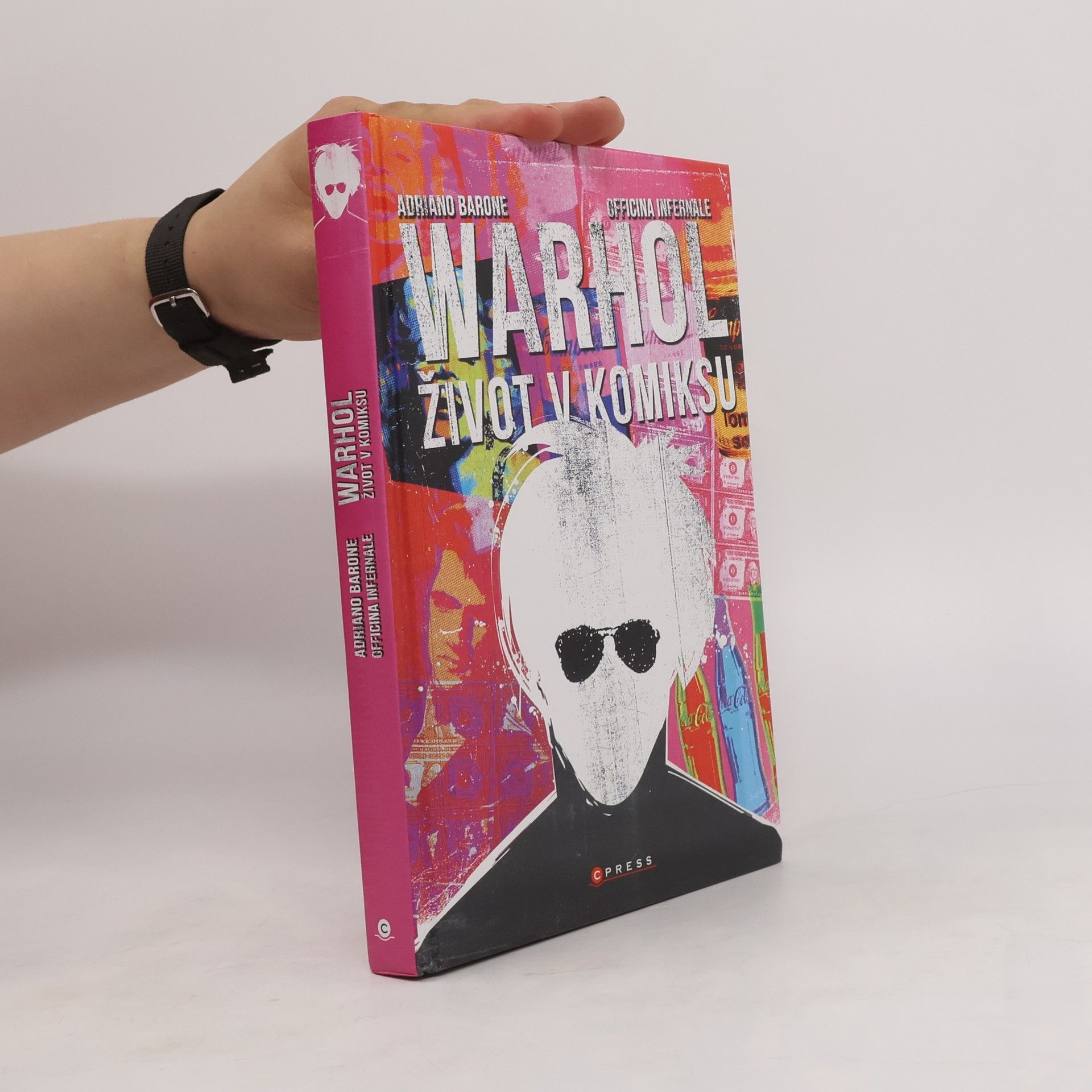 Adriano Barone Andy Warhol: Život v komiksu