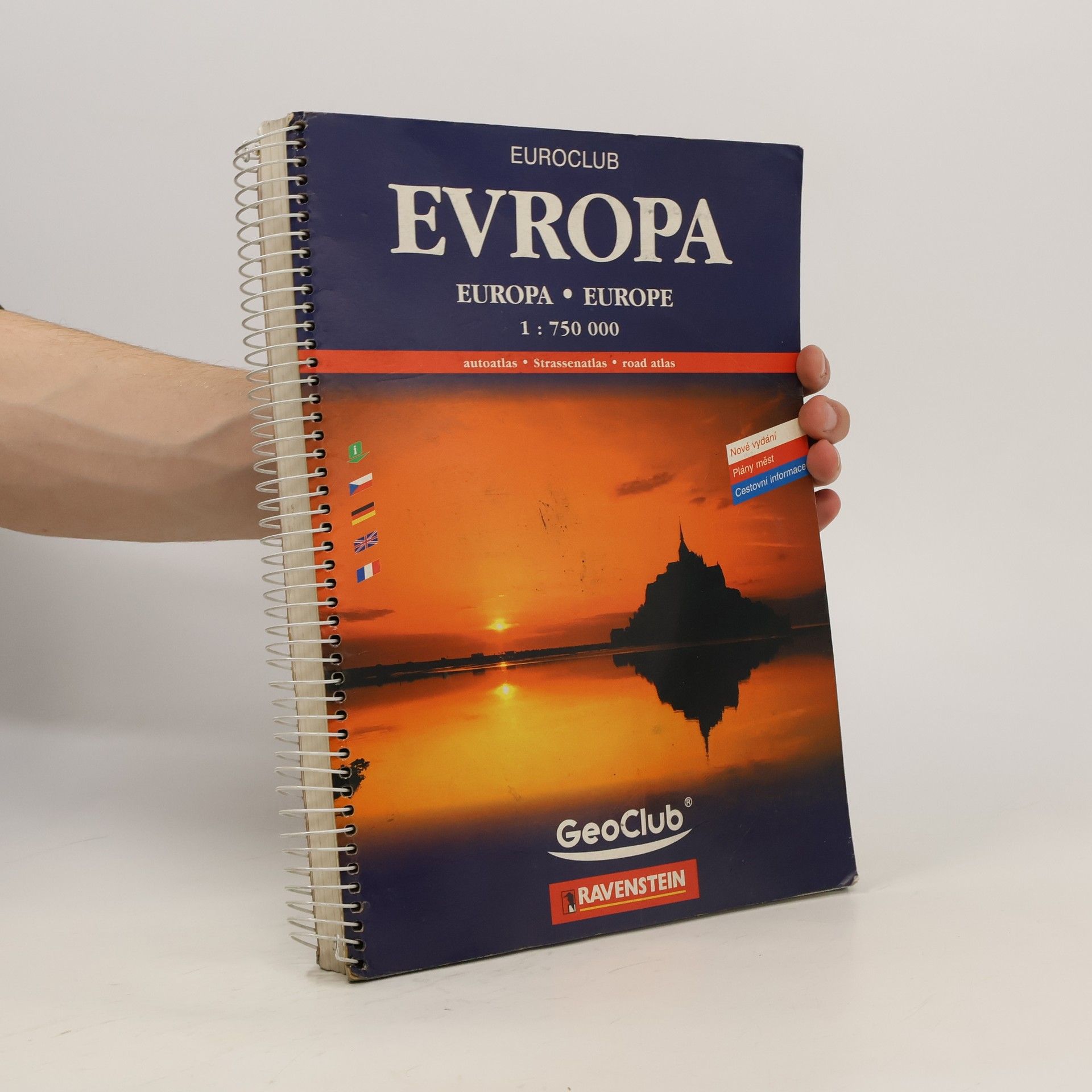 kolektiv Evropa. Europa. Europe 1:750 000