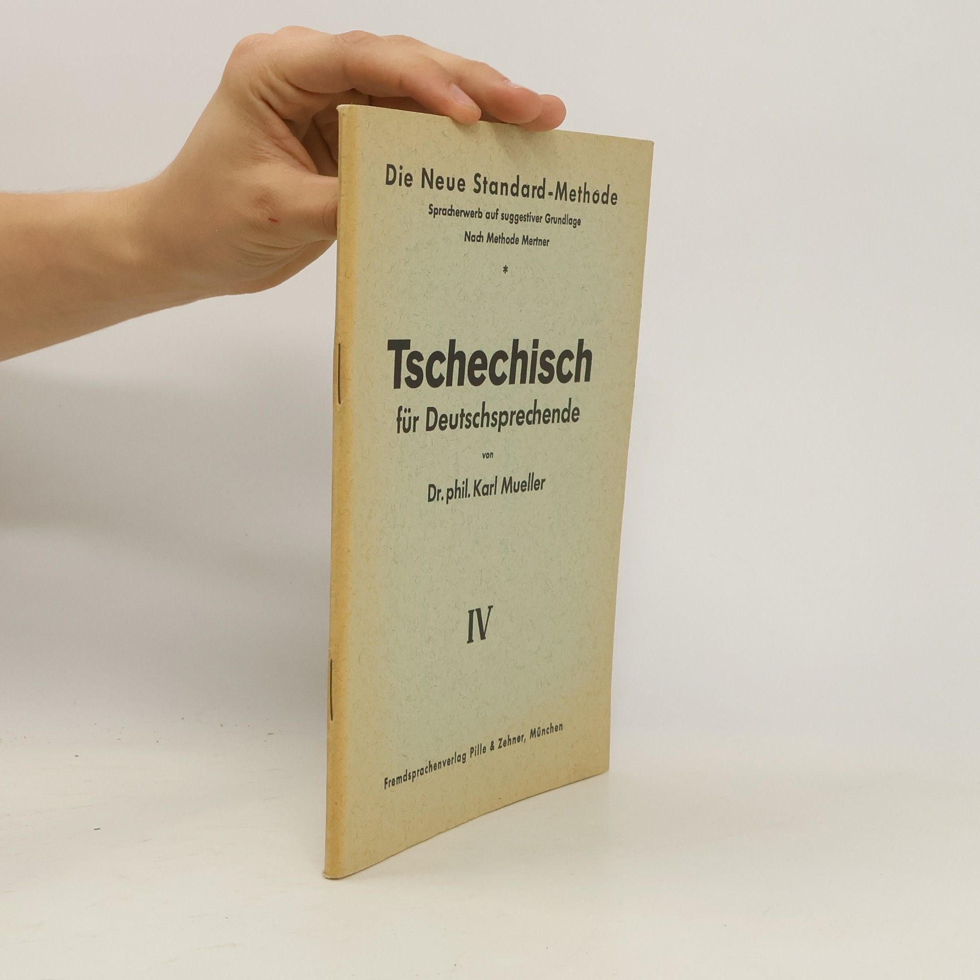Karl Mueller Tschechisch für Deutschsprechende IV.
