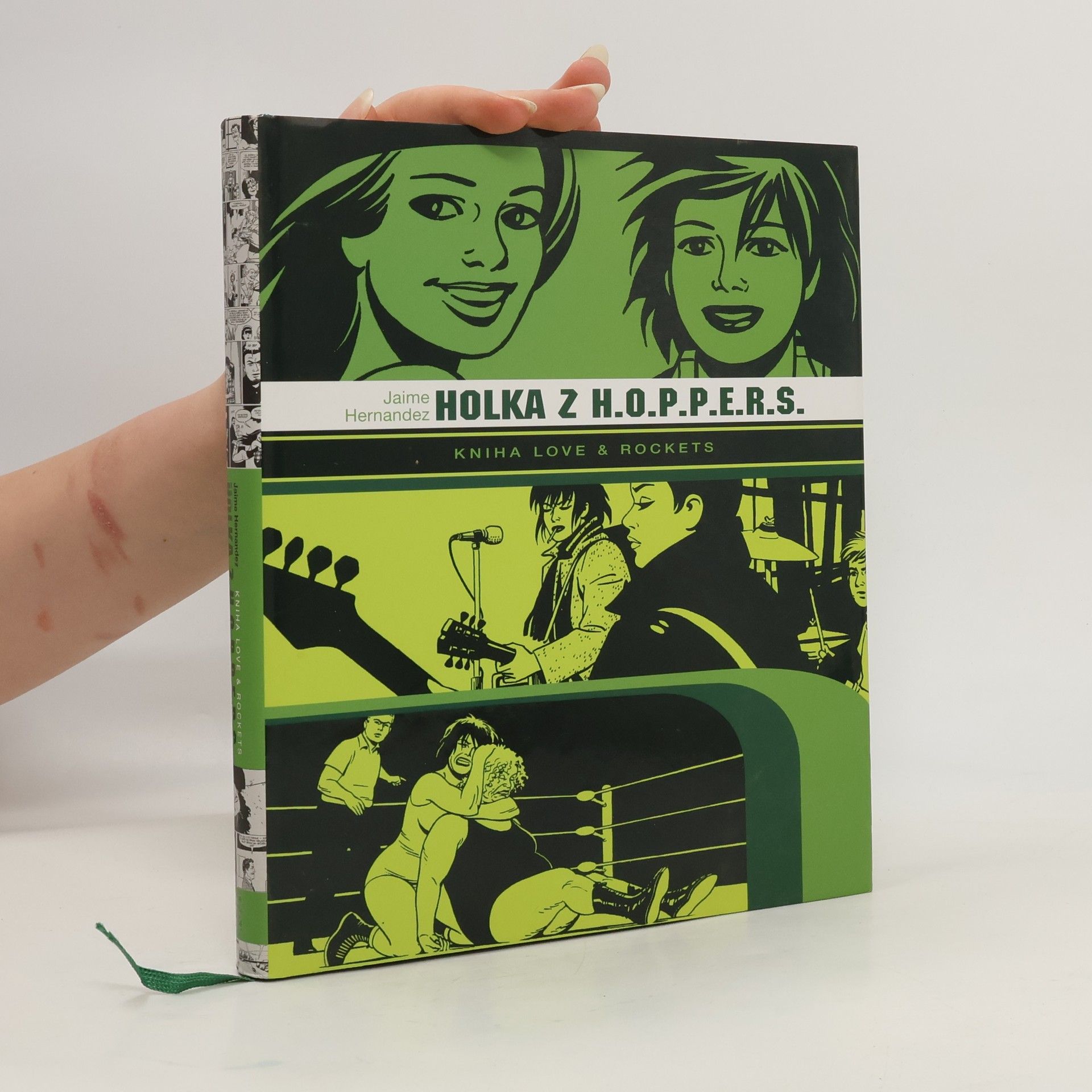 Jaime Hernandez Holka z H.O.P.P.E.R.S. Kniha love & rockets