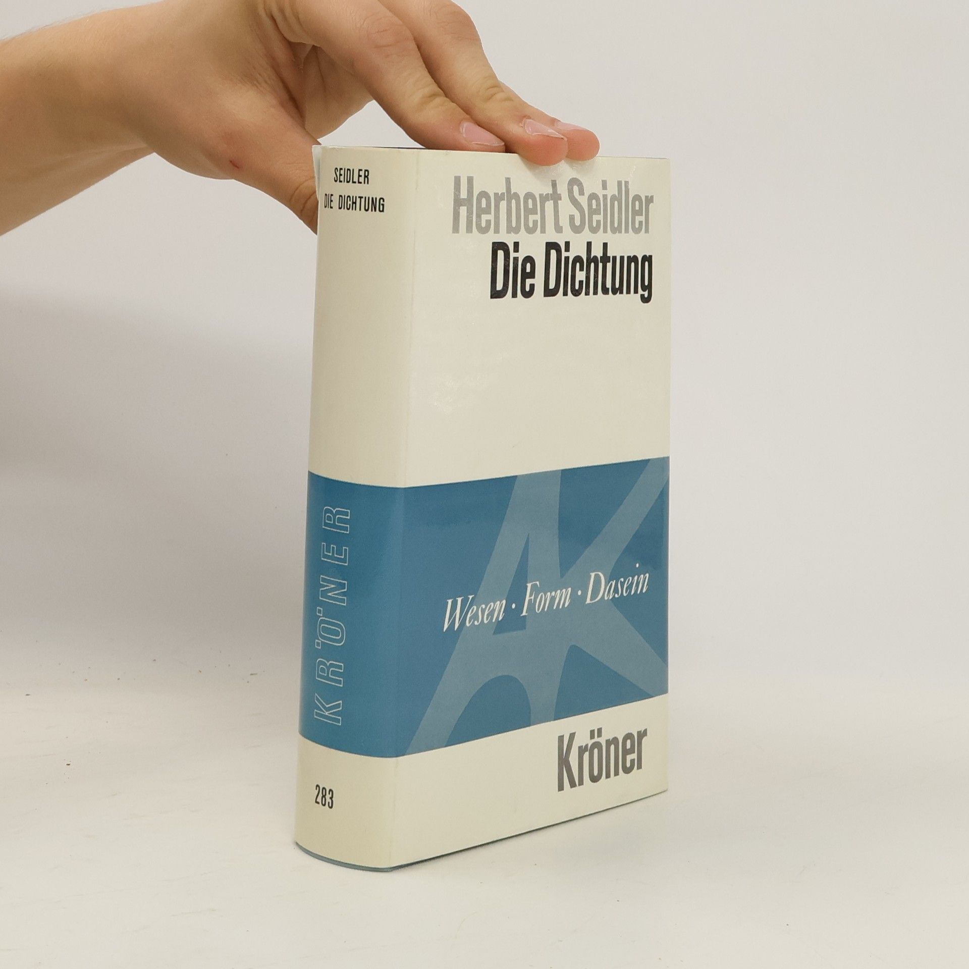Herbert Seidler Die Dichtung