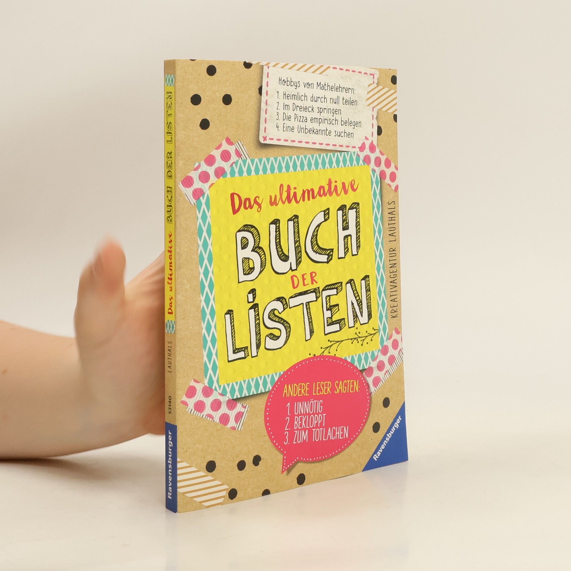Giacomo Blume Das ultimative Buch der Listen