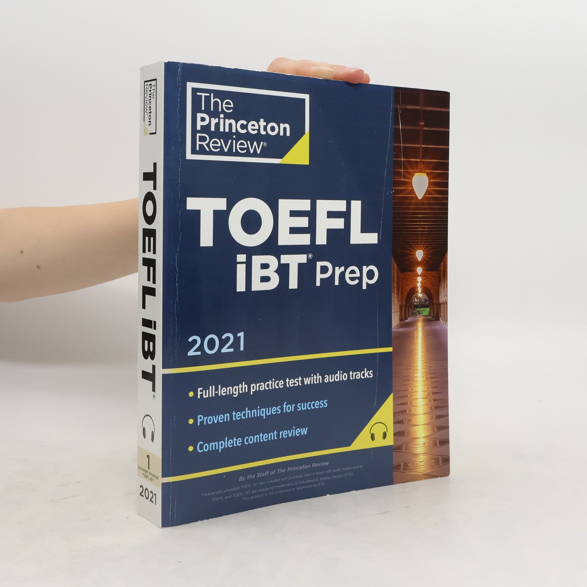 Stacy Wolf Princeton Review TOEFL iBT Prep with Audio/Listening Tracks, 2021