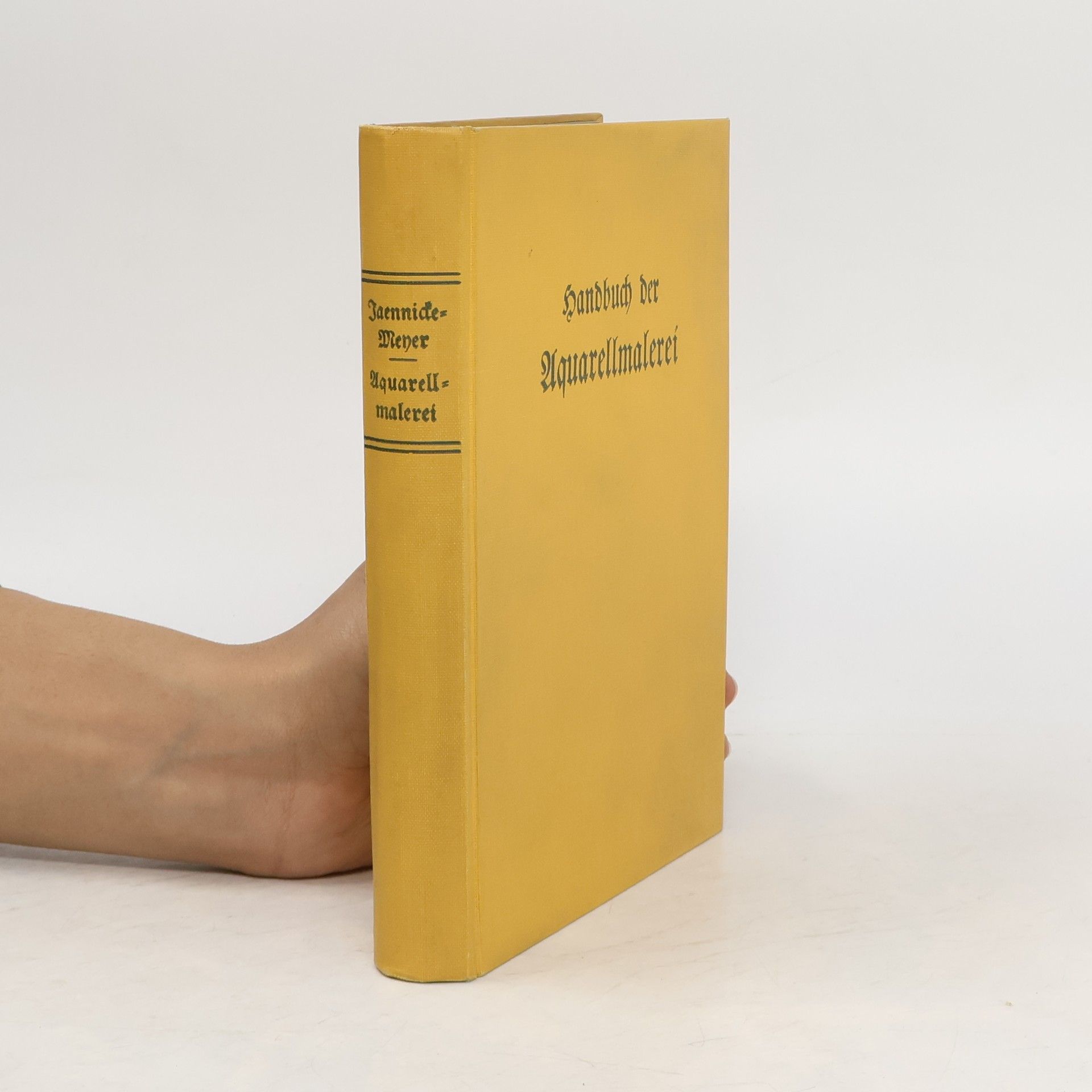 Friedrich Jaennicke Jaennickes Handbuch der Aquarellmalerei
