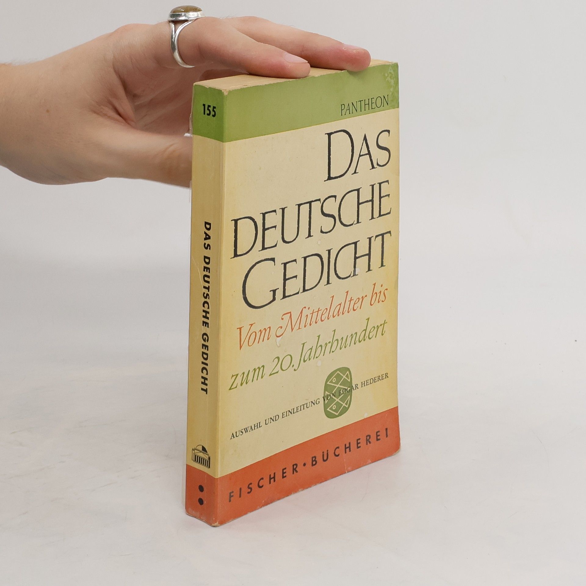 Edgar Hederer Das deutsche Gedicht. Vom Mittelalter bis zum 20. Jahrhundert