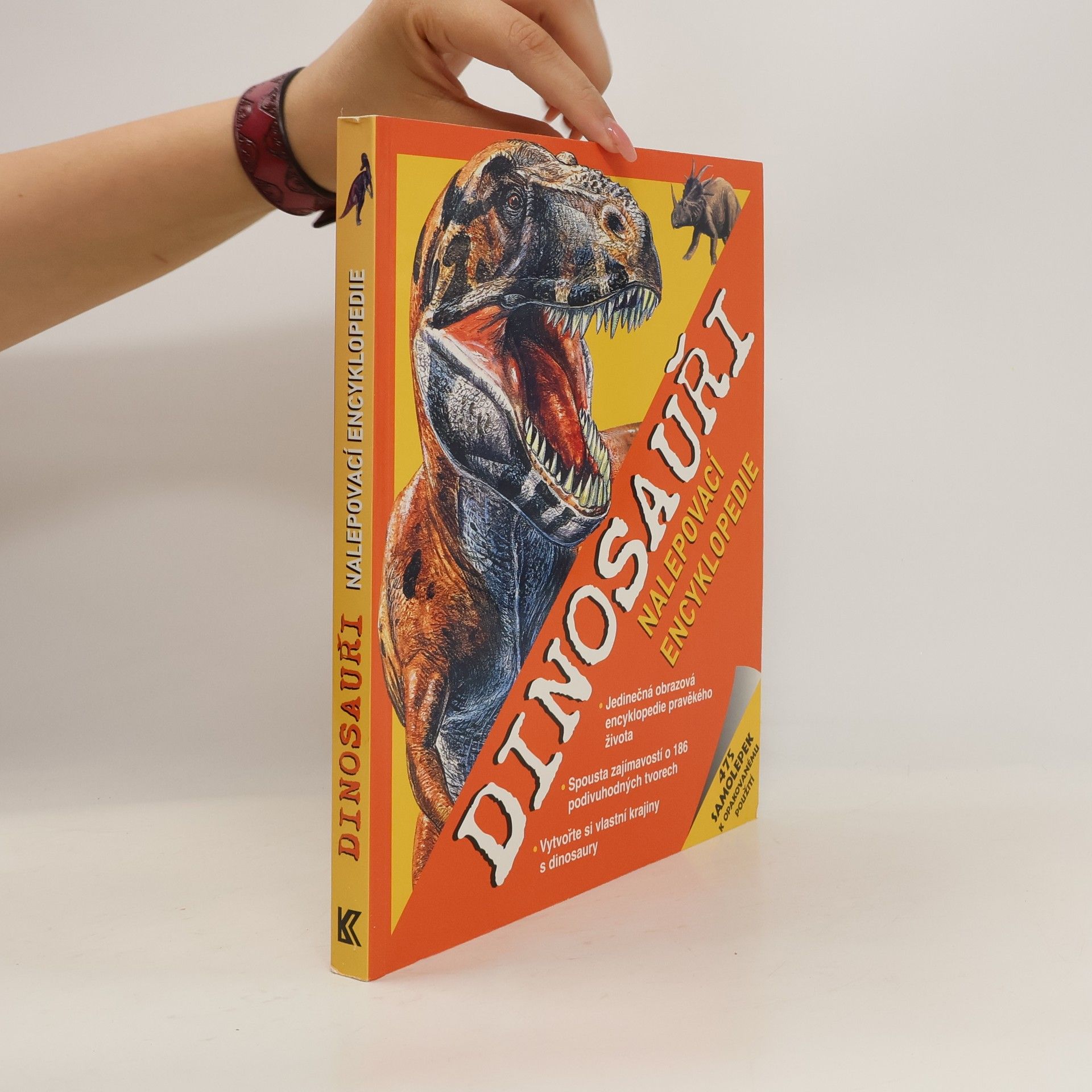 Jinny Johnson Dinosauři: nalepovací encyklopedie