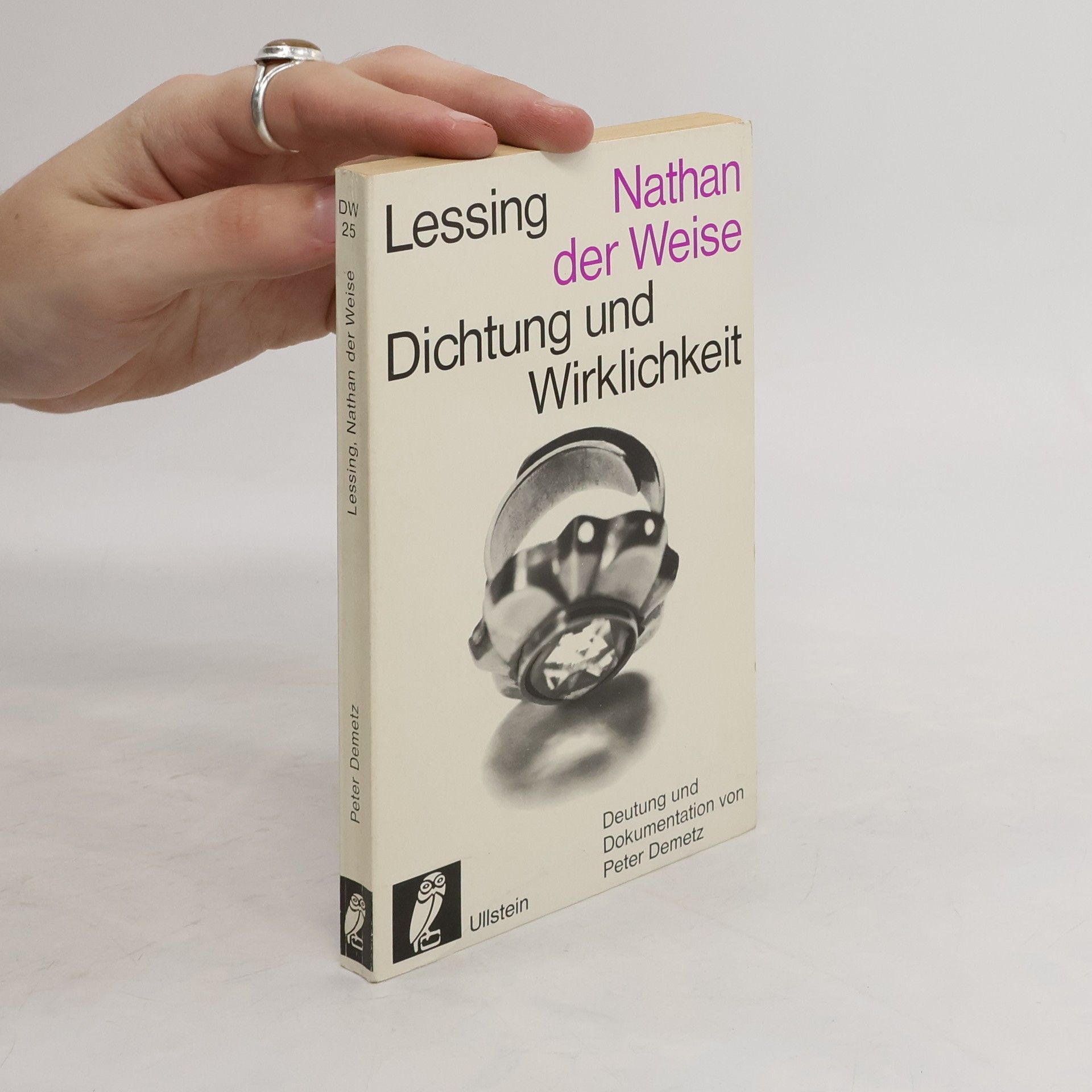 Peter Demetz Lessing, Nathan der Weise