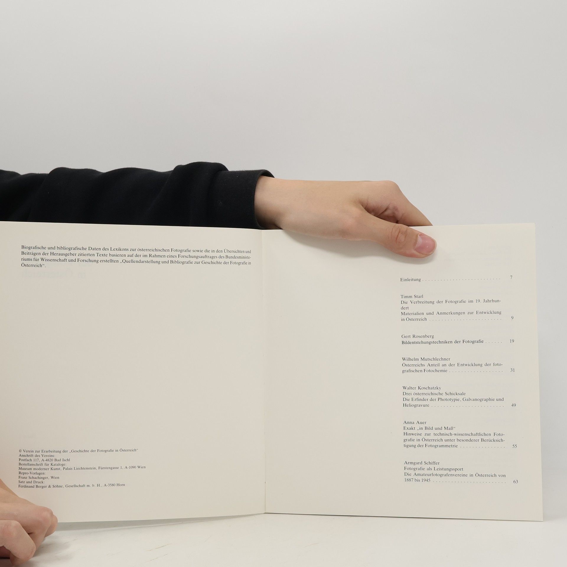 Autores varios Geschichte der Fotografie in Österreich. Band 2