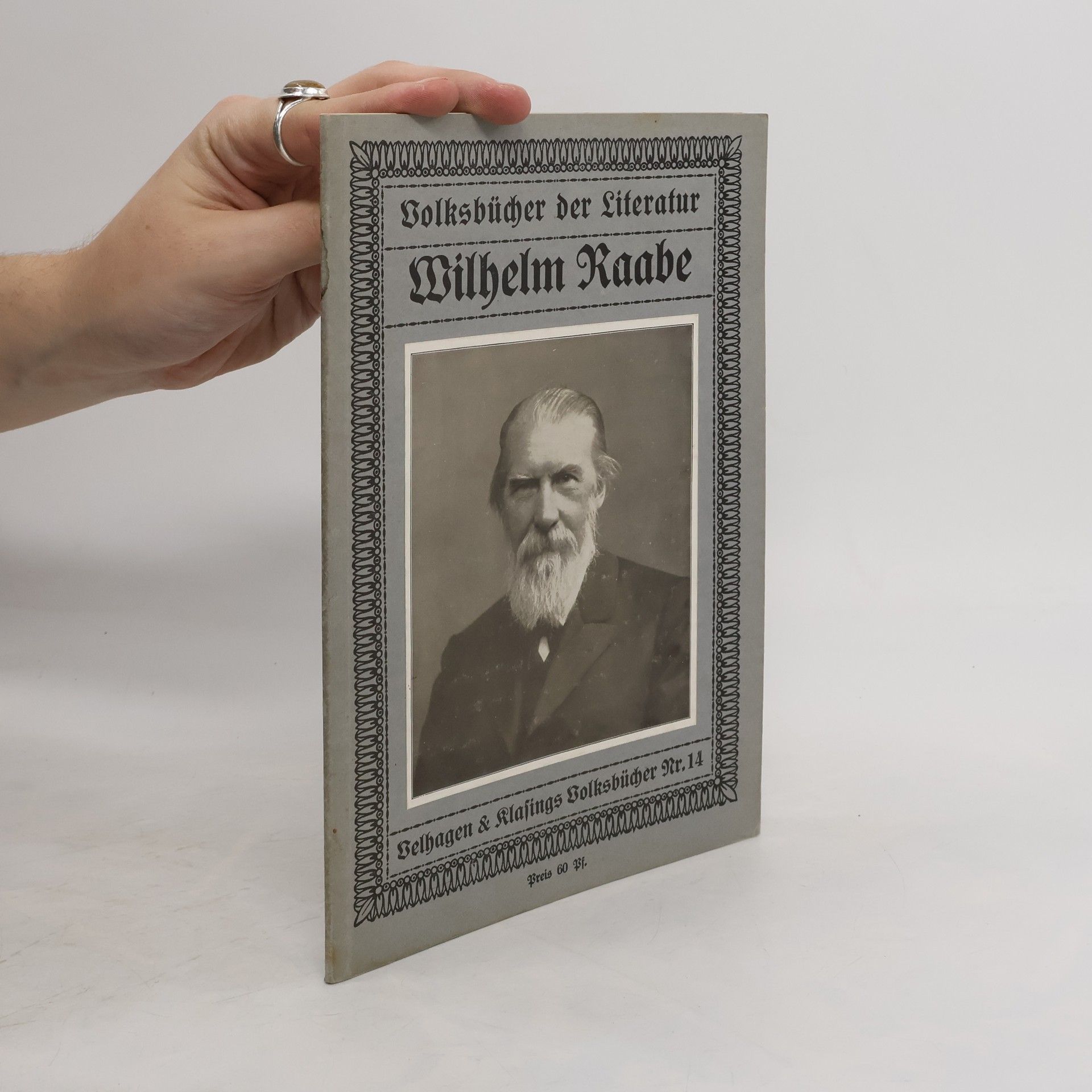Heinrich Spiero Volksbücher der Literatur 14. Wilhelm Raabe
