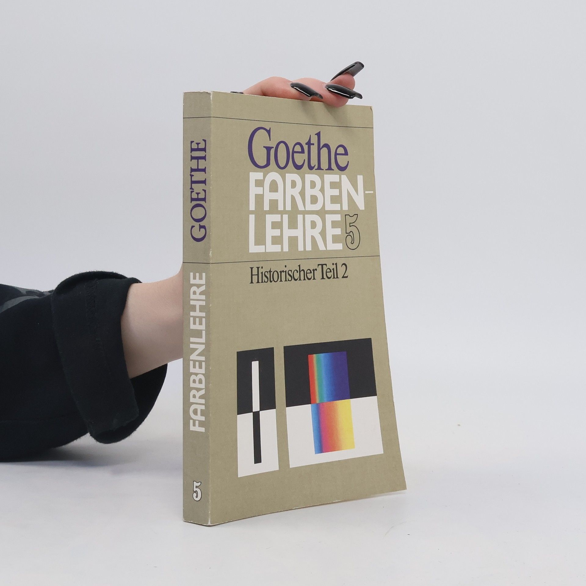 Johann Wolfgang von Goethe Farbenlehre 5