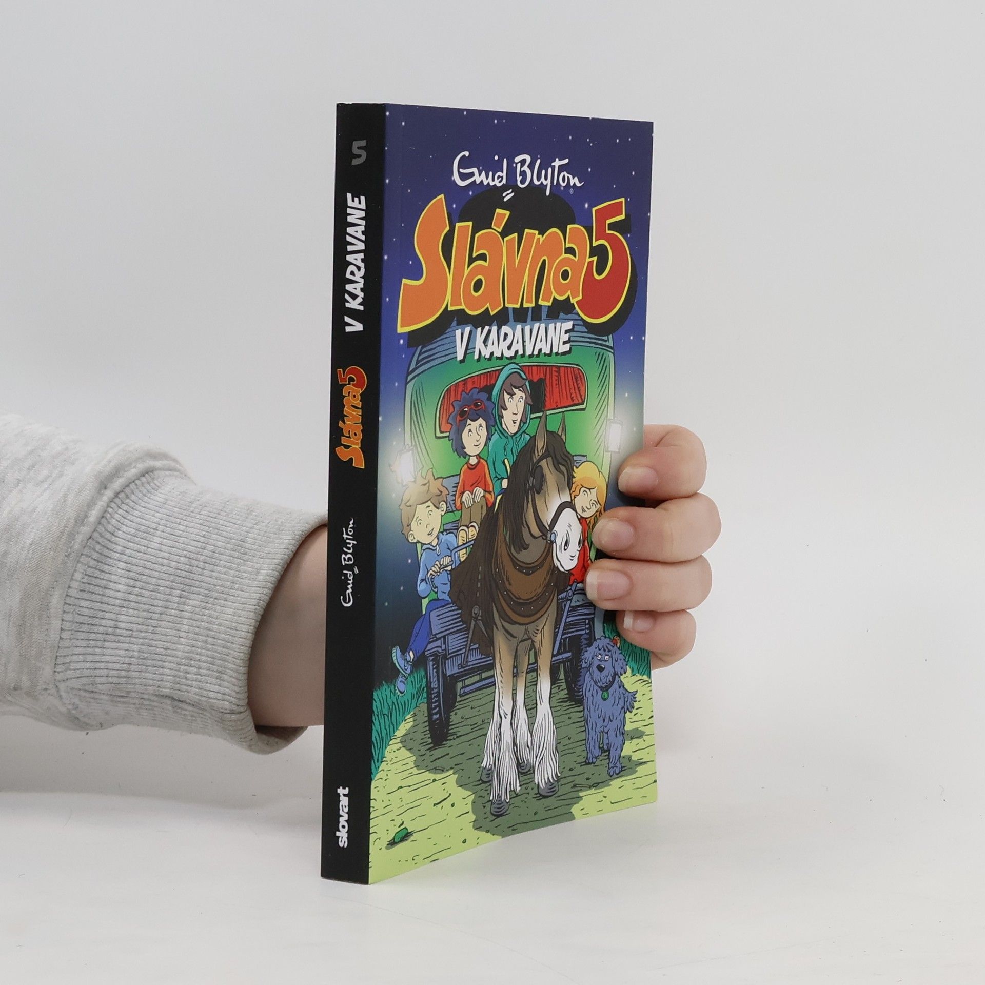 Enid Blyton Slávna 5 v karavane