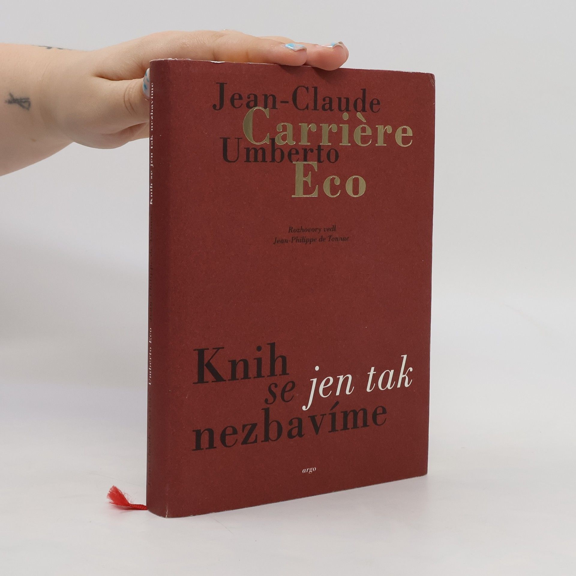 Umberto Eco Knih se jen tak nezbavíme