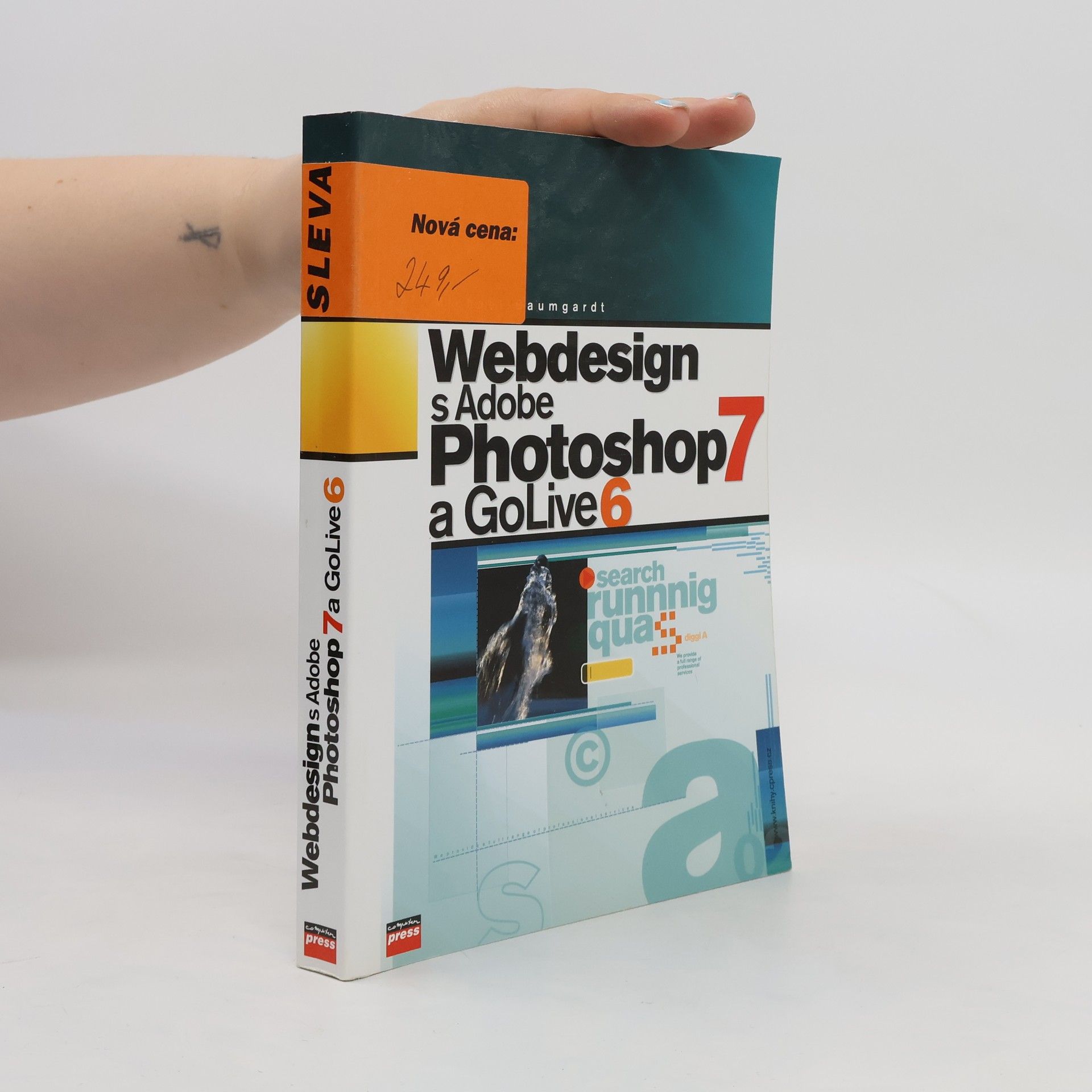 Michael Baumgardt Webdesing s Adobe Photoshop 7 a GoLive 6