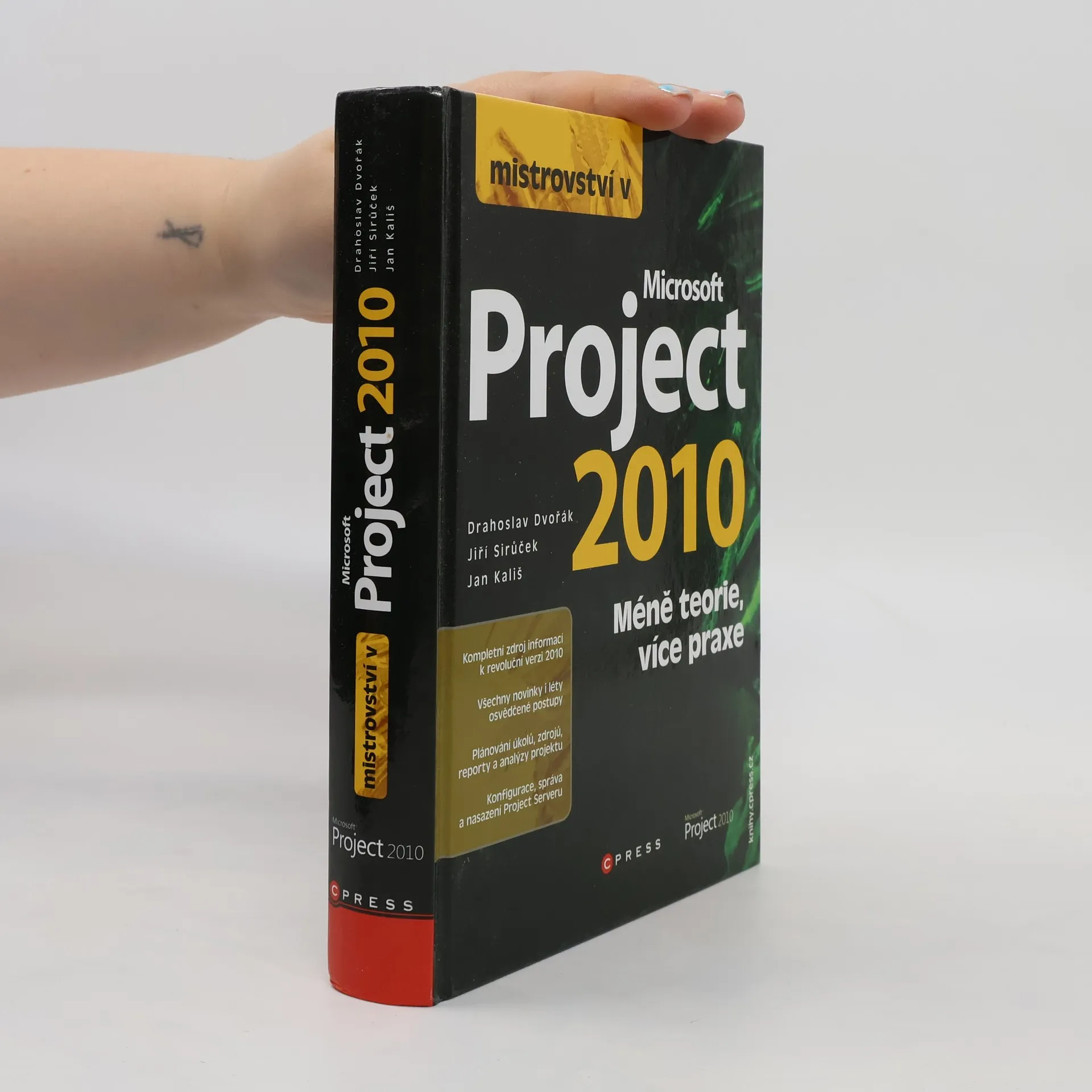 Mistrovství v Microsoft Project 2010 | Book | Hardcover | Drahoslav Dvořák | CS