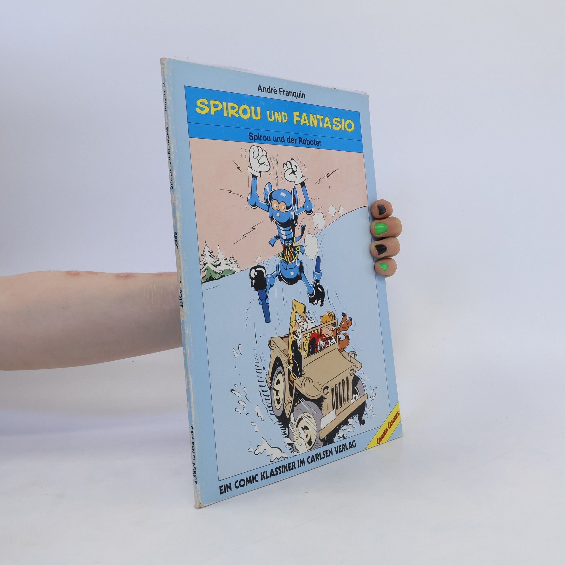 André Franquin Spirou und der Roboter