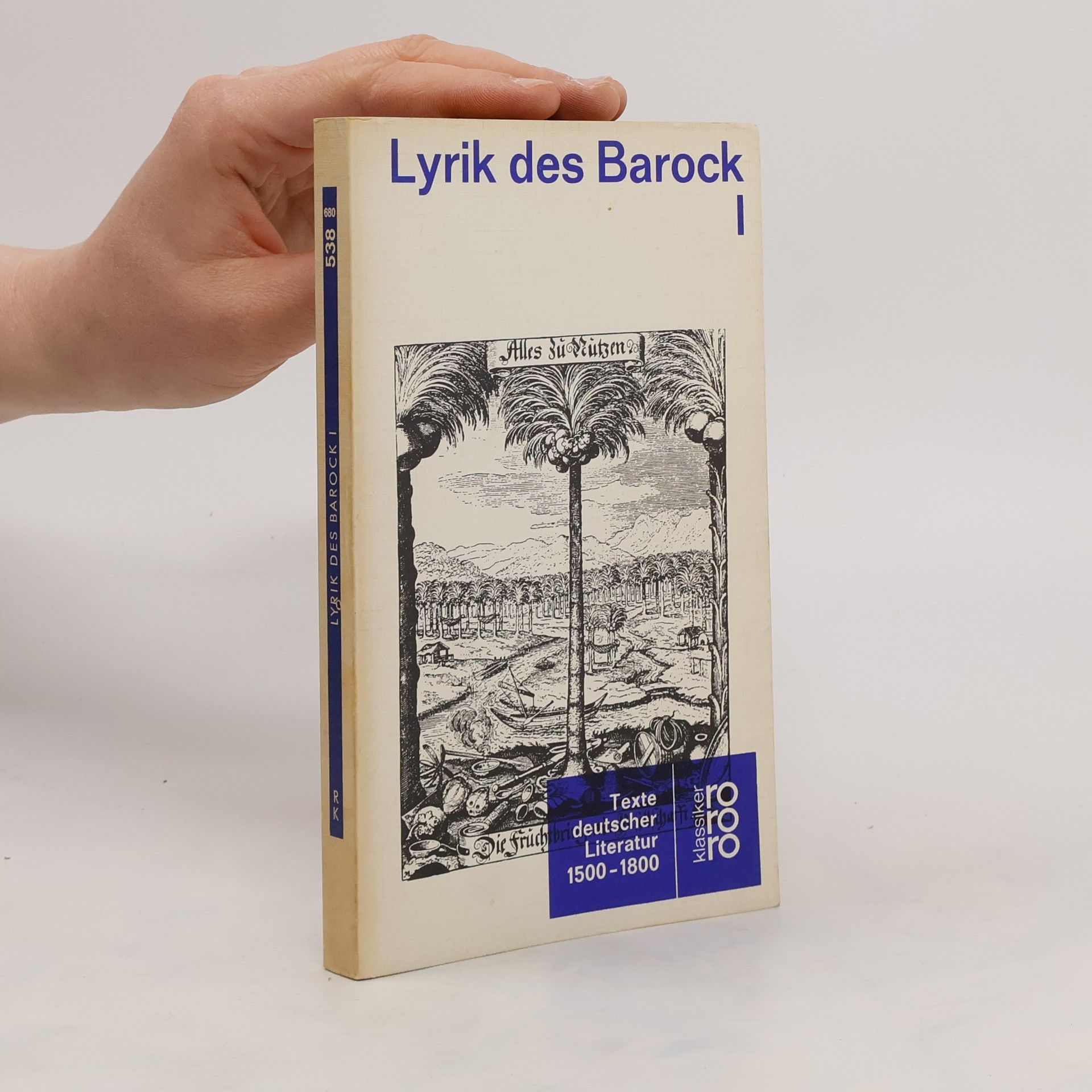 Marian Szyrocki Lyrik des Barock. I