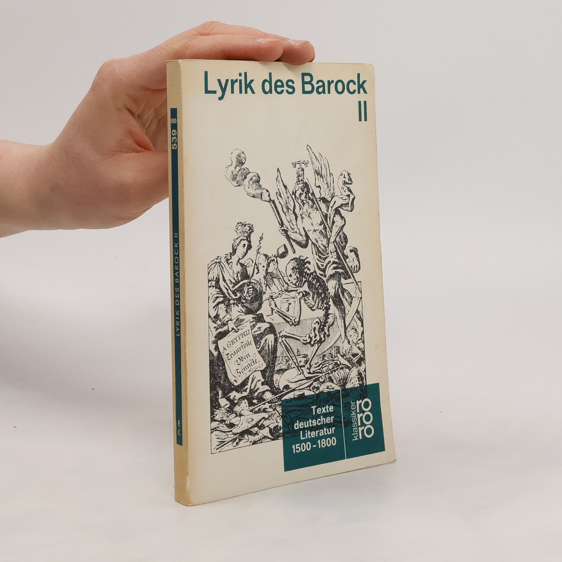 Marian Szyrocki Lyrik des Barock II