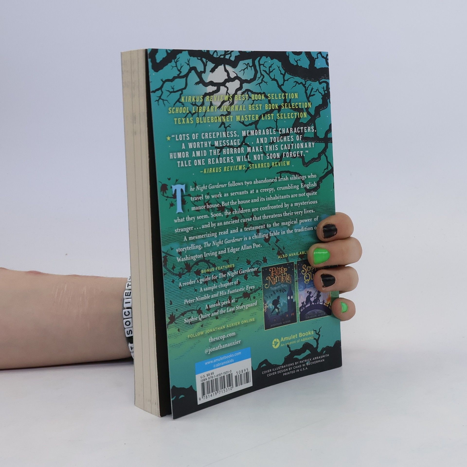 Jonathan Auxier The Night Gardener