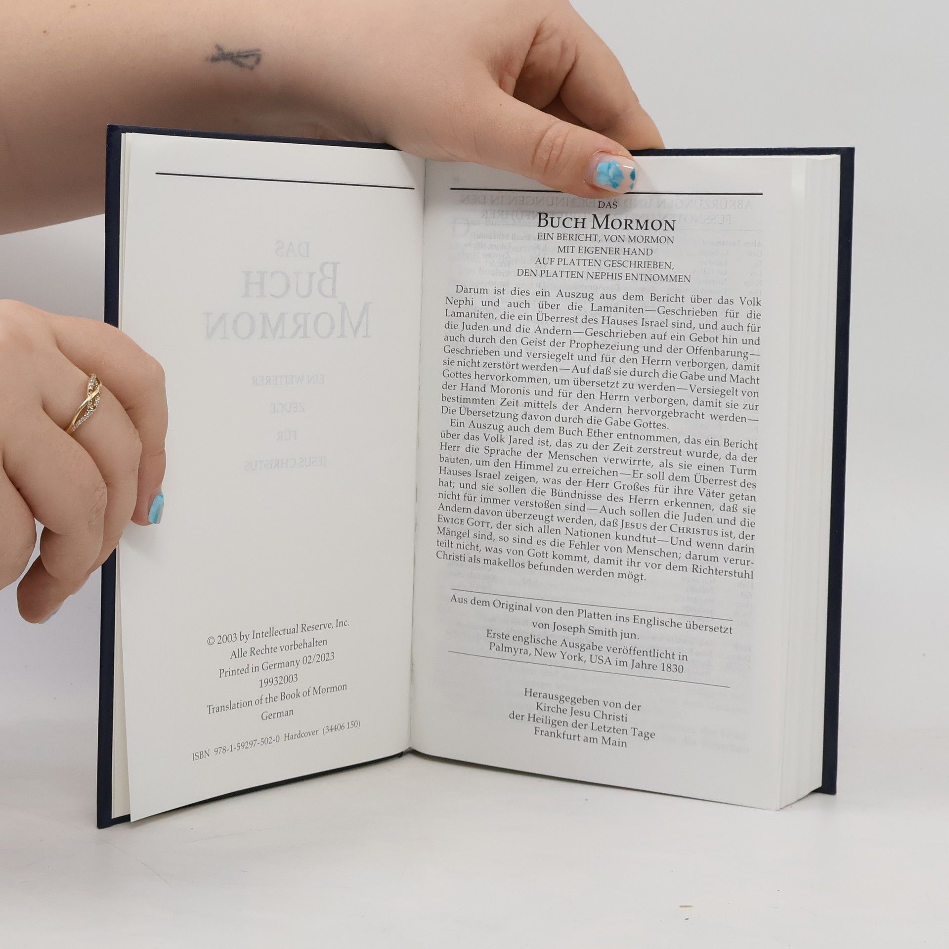 Autorenkollektiv Das Buch Mormon
