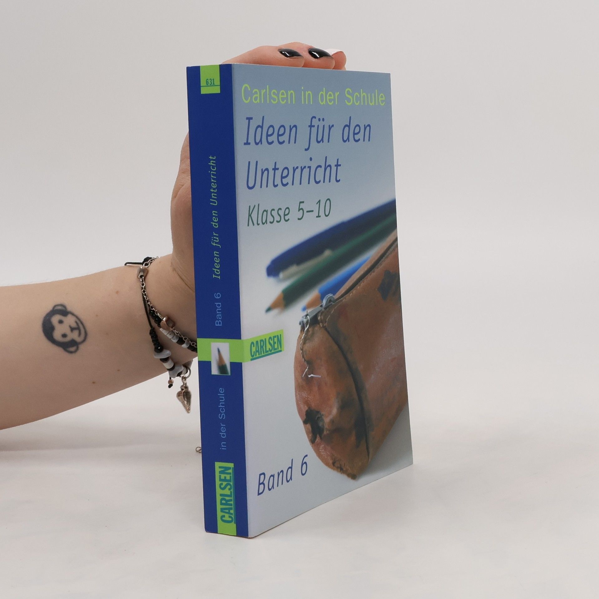 Inga Dwenger Carlsen in der Schule