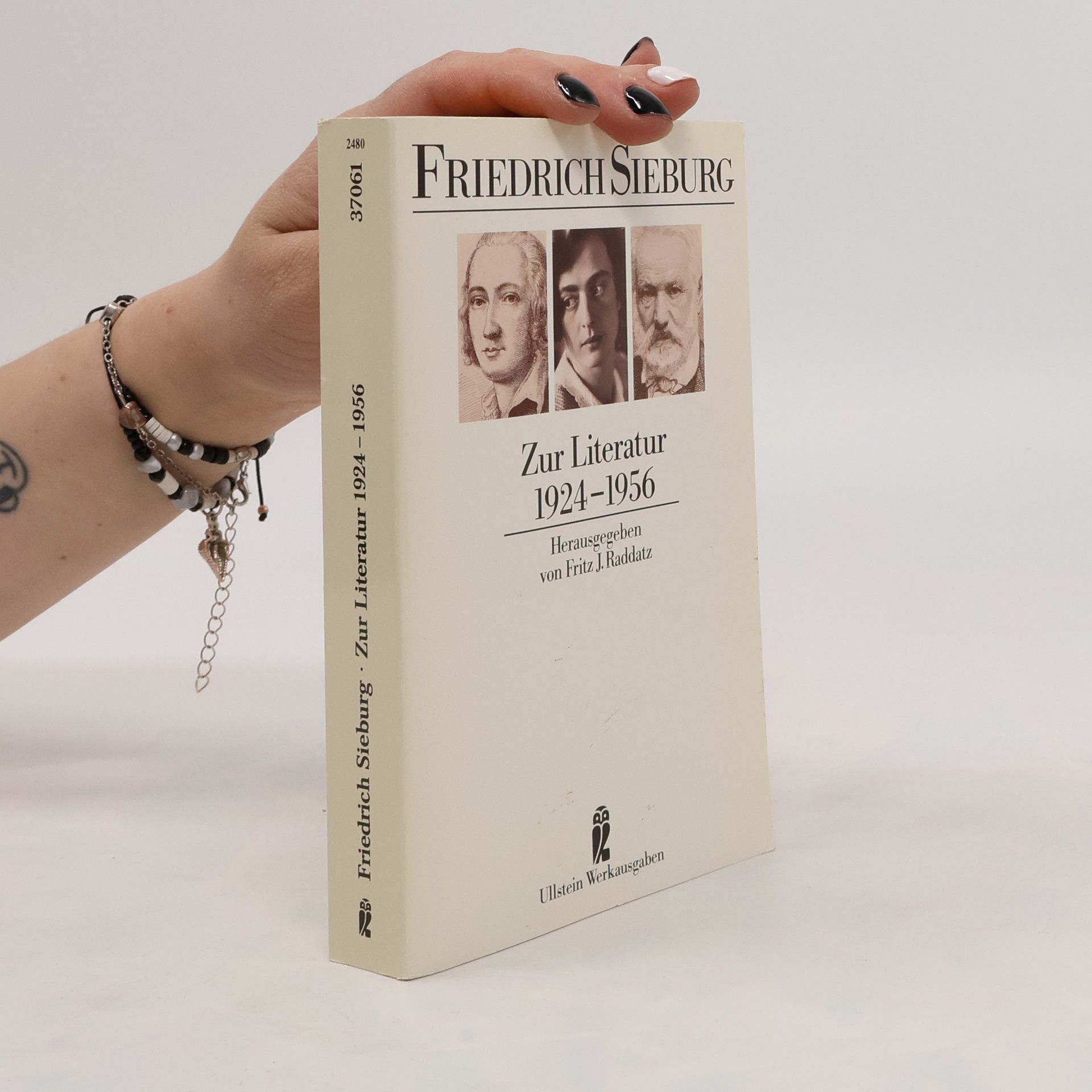 Friedrich Sieburg Zur Literatur 1924 - 1956