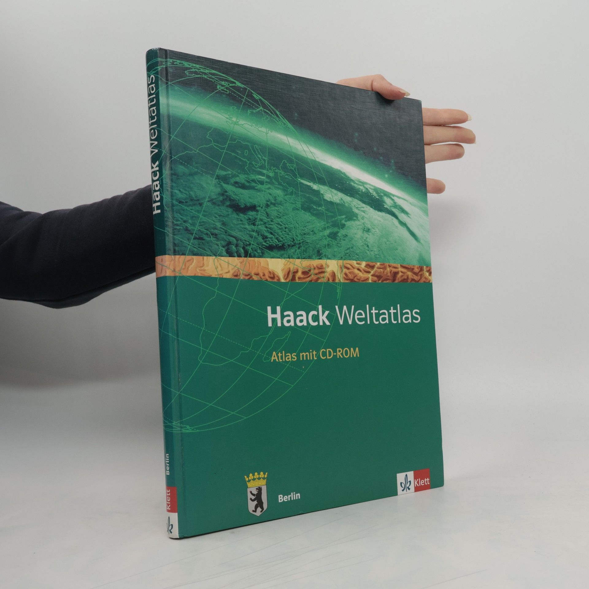 kolektiv Haack Weltatlas für Berlin, m. CD-ROM u. Arbeitsheft Kartenlesen