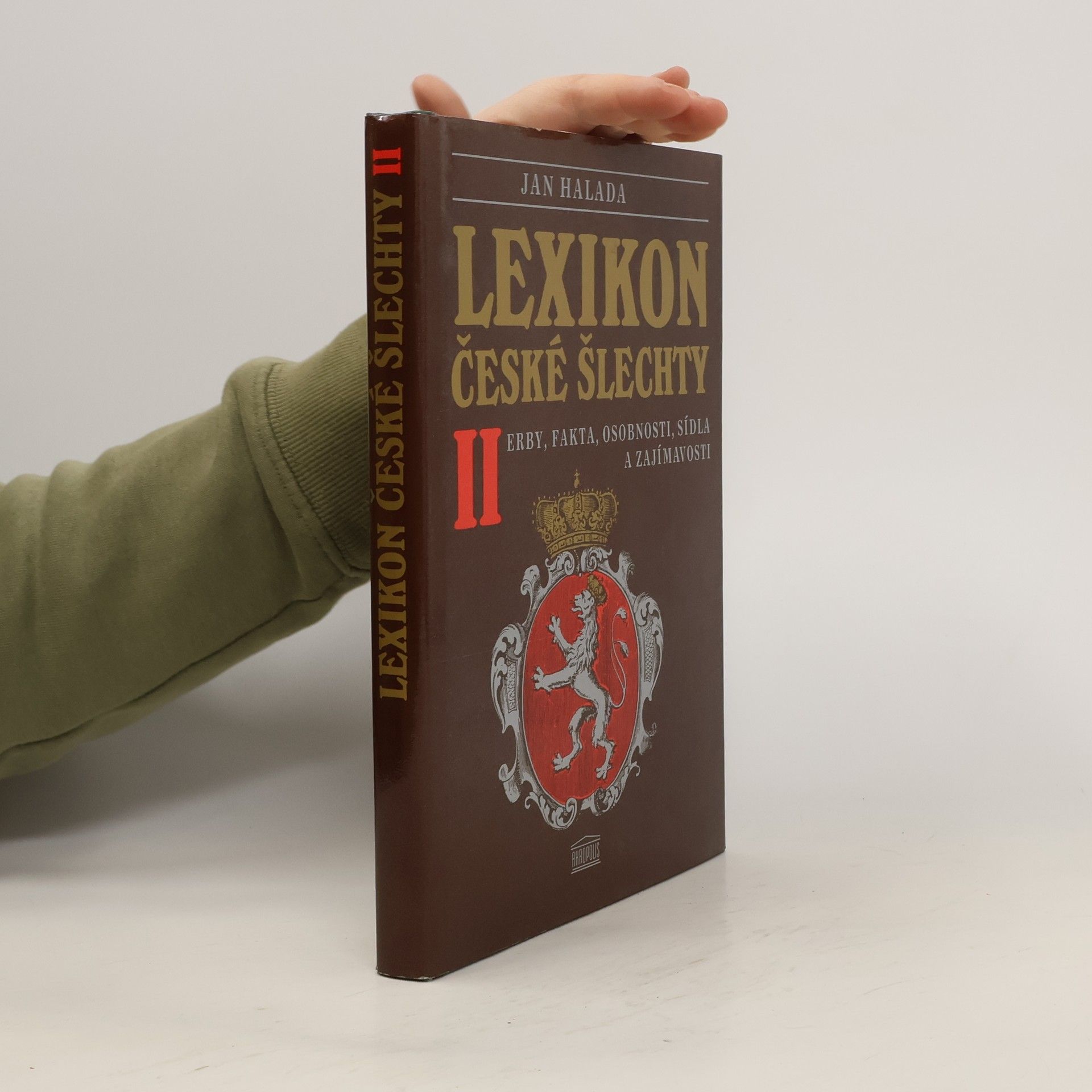 Jan Halada Lexikon české šlechty II.