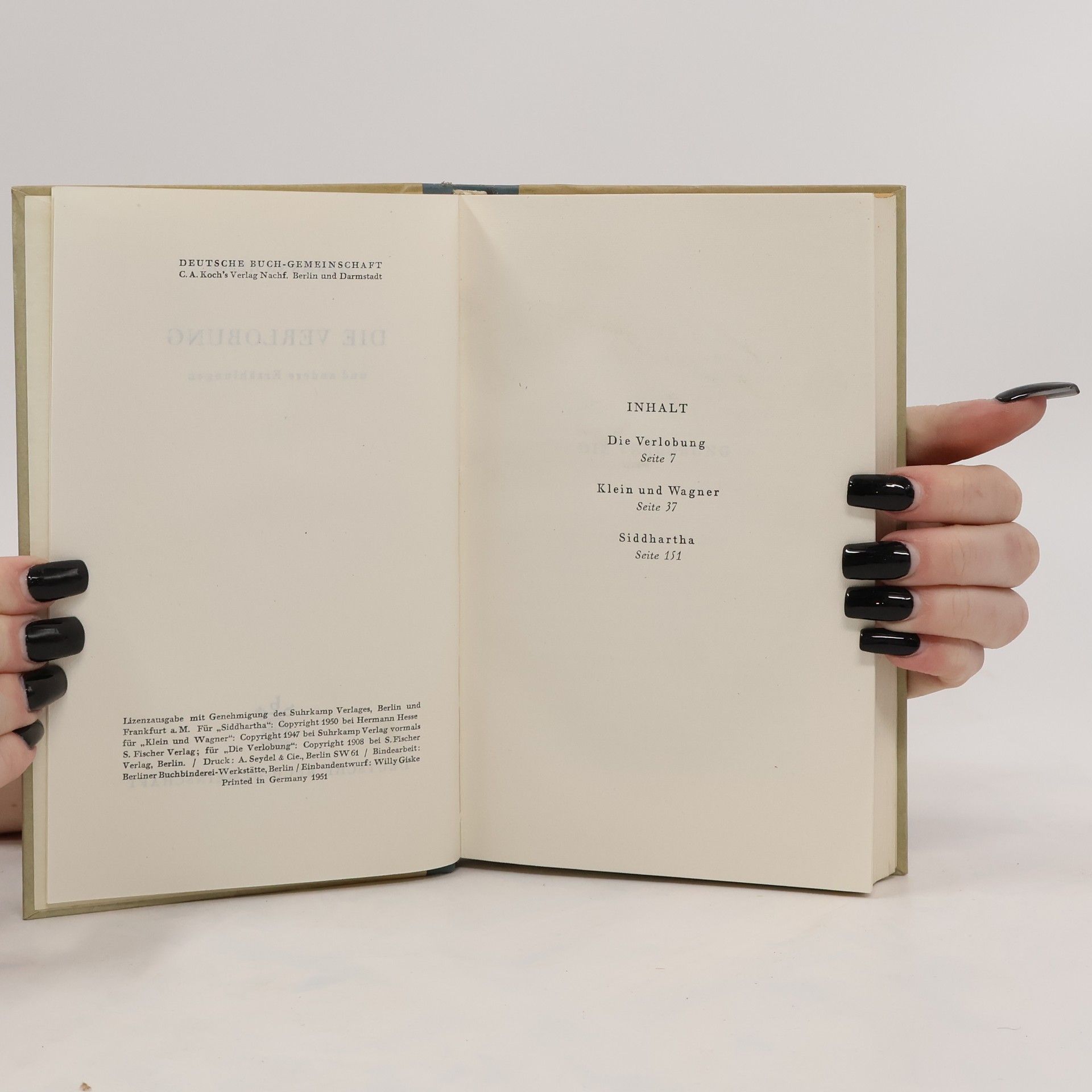 Hermann Hesse Die Verlobung