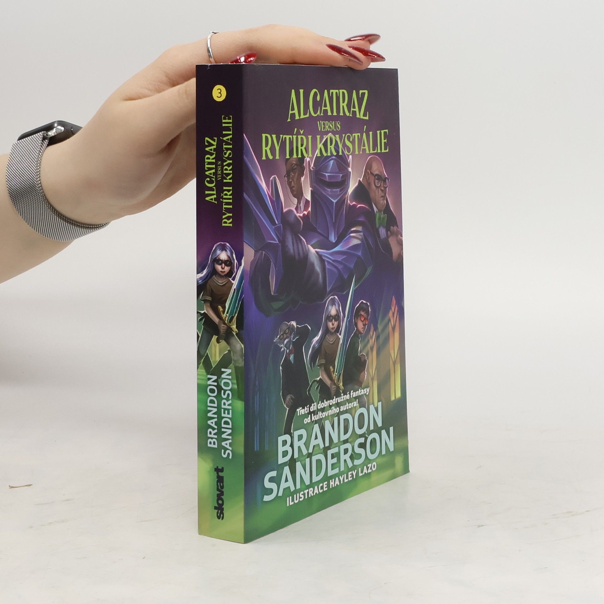 Brandon Sanderson Alcatraz versus rytíři Krystálie