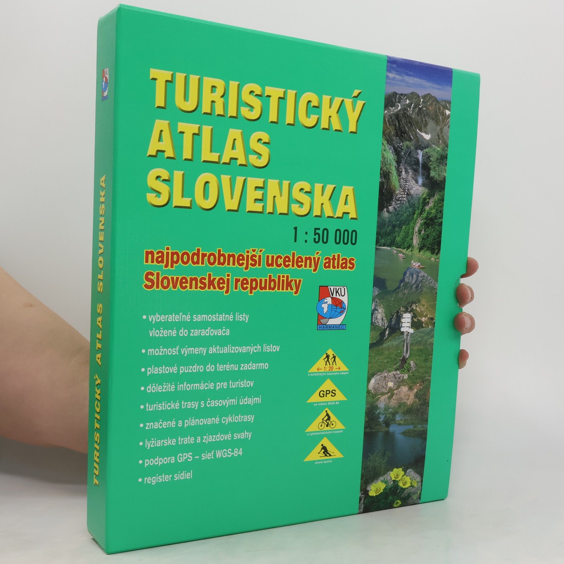 Collectif d'auteurs Turistický atlas Slovenska