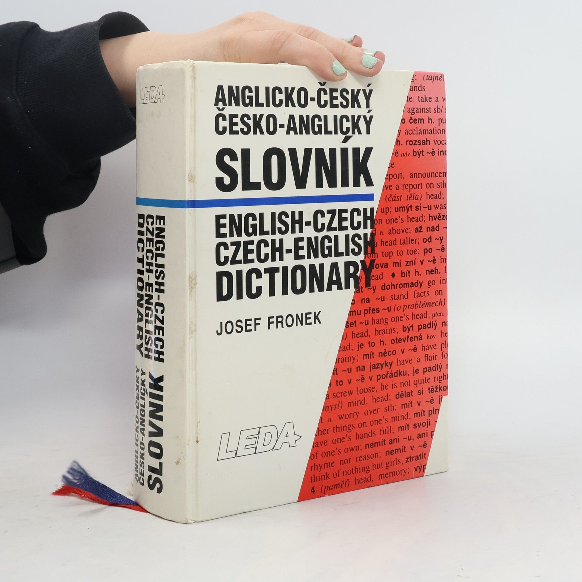 Josef Fronek Anglicko-český, česko-anglický slovník = English-czech, czech-english dictionary