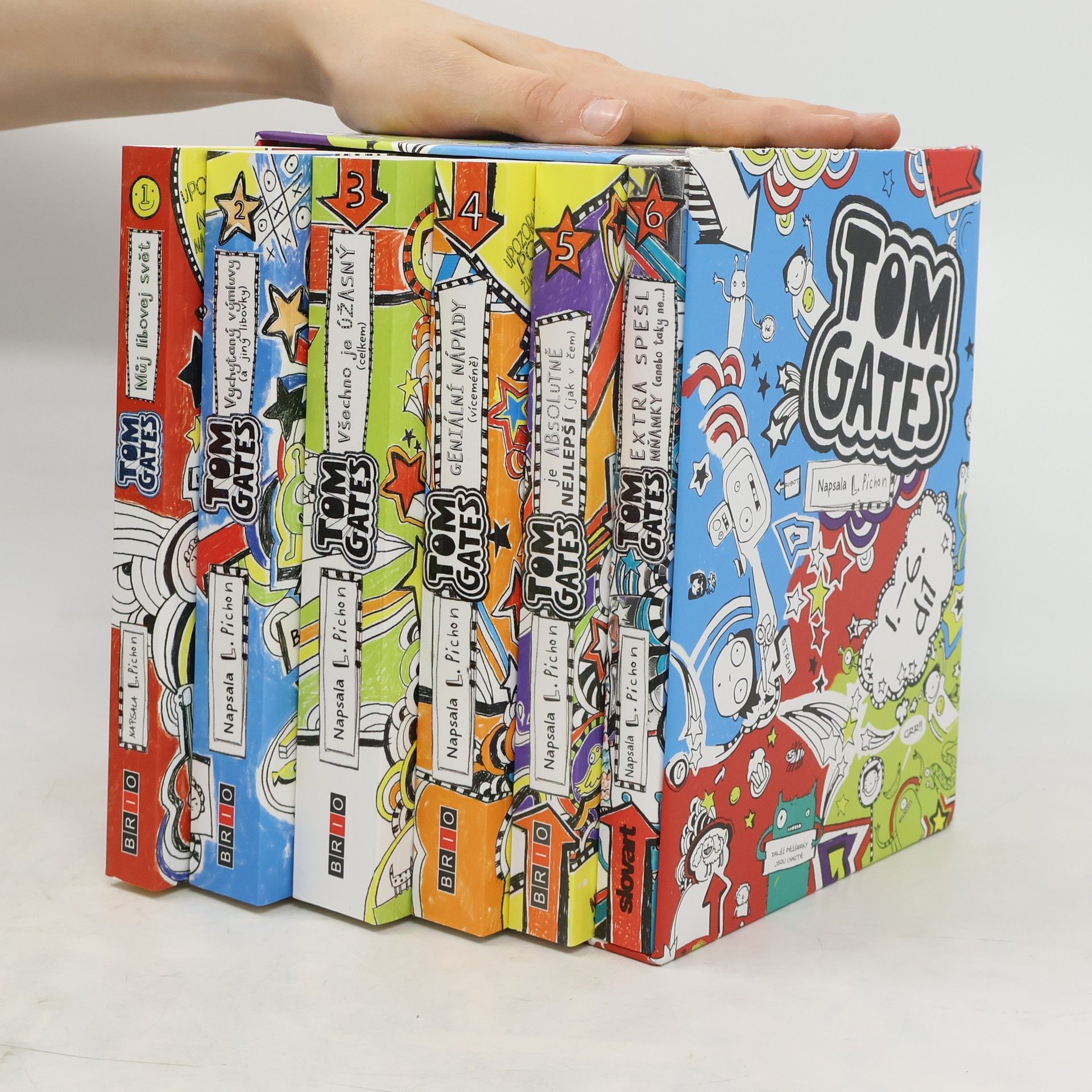 Liz Pichon Tom Gates 1.–6. díl (box)
