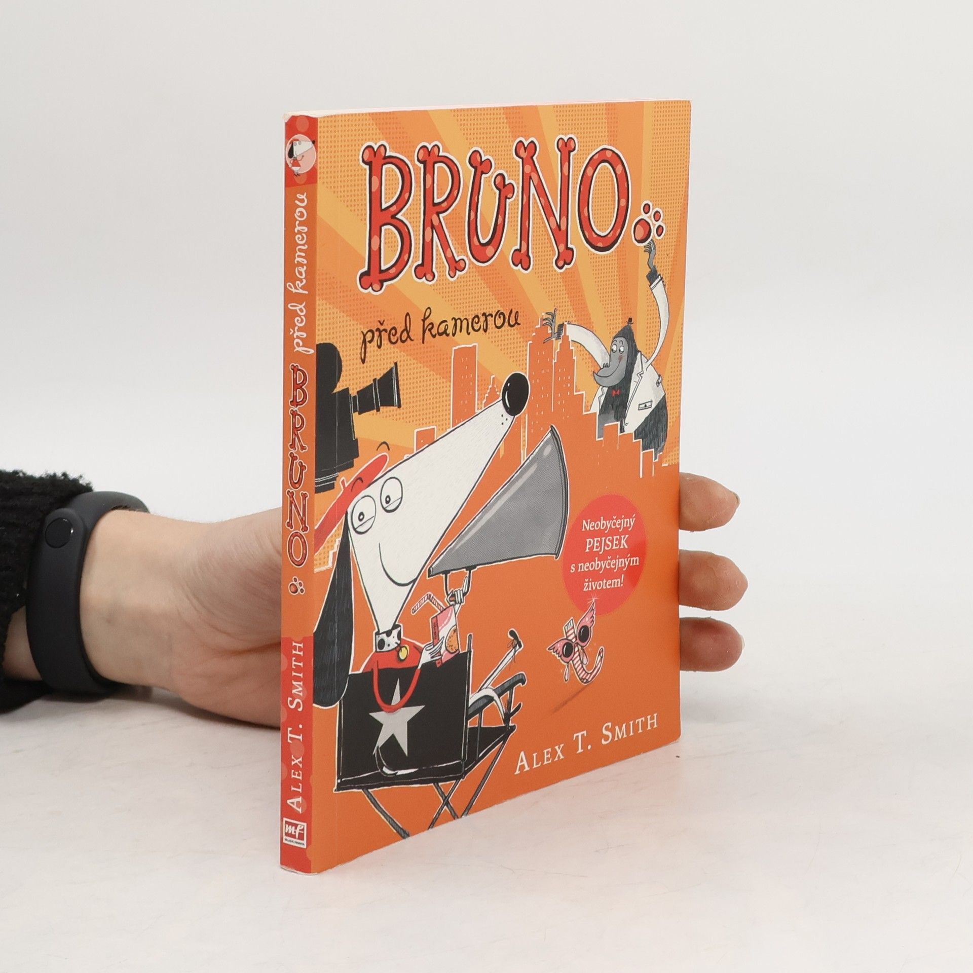 Alex T. Smith Bruno před kamerou