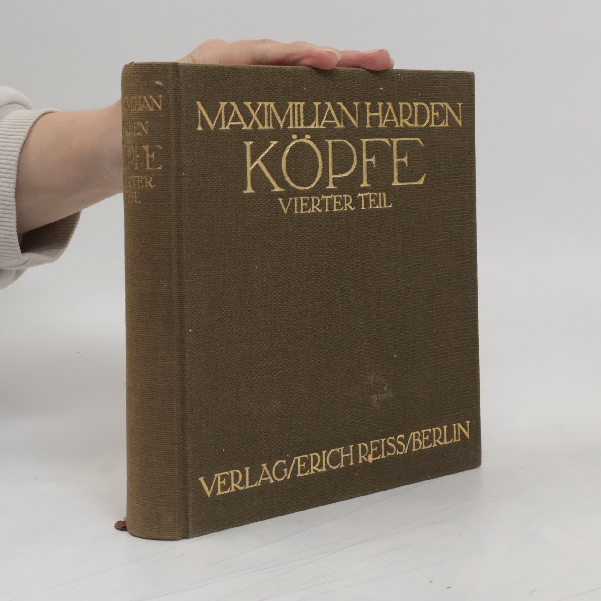 Maximilian Harden Köpfe 4