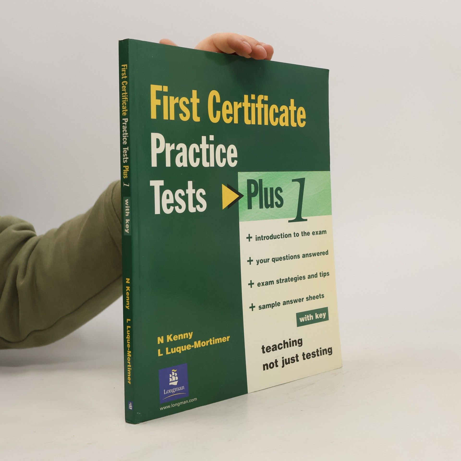 Nick Kenny First Certificate practice tests with key. Plus 1