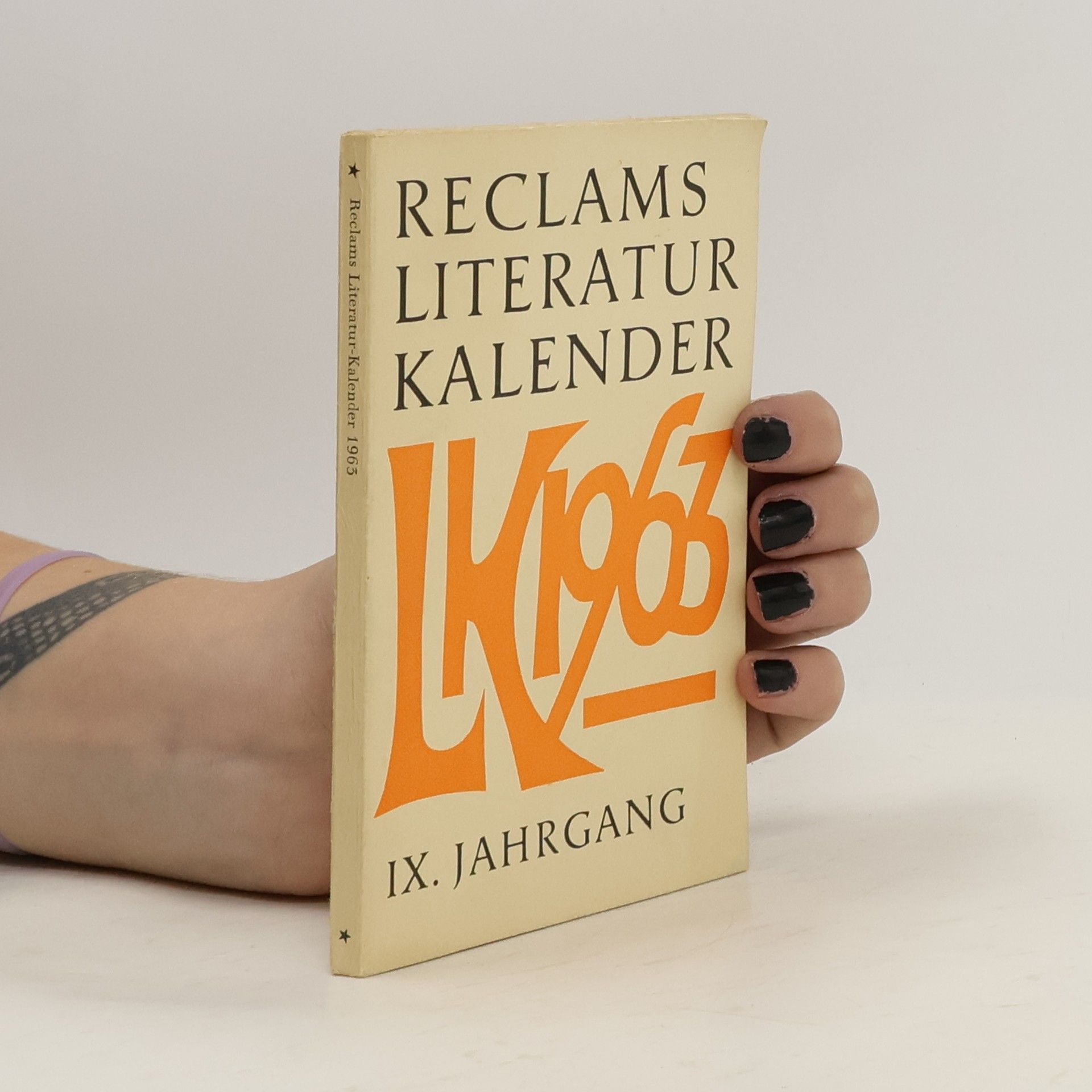 kolektiv Reclams Literatur-Kalender 1961
