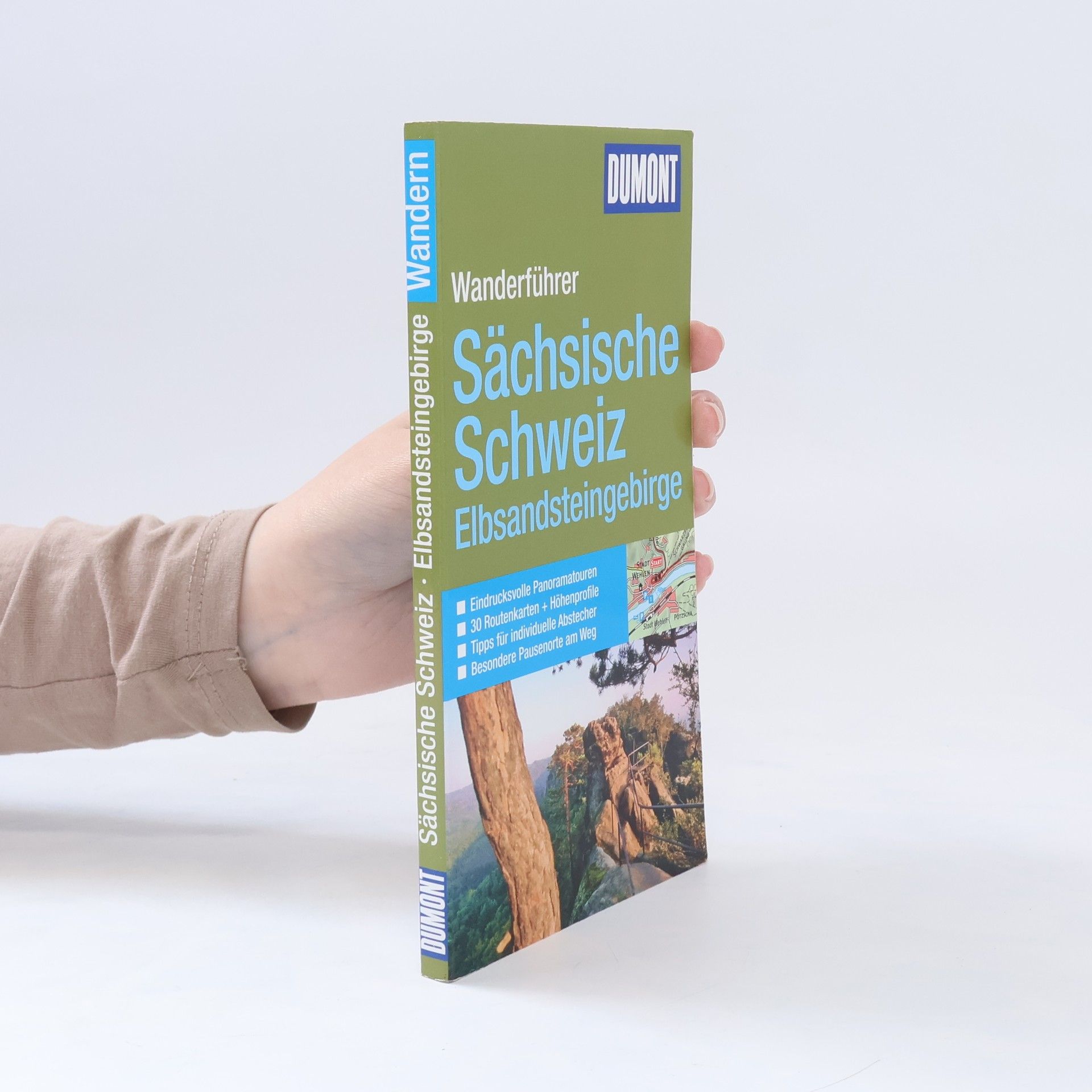 Hans Brichzin Wanderführer Sächsische Schweiz, Elbsandsteingebirge