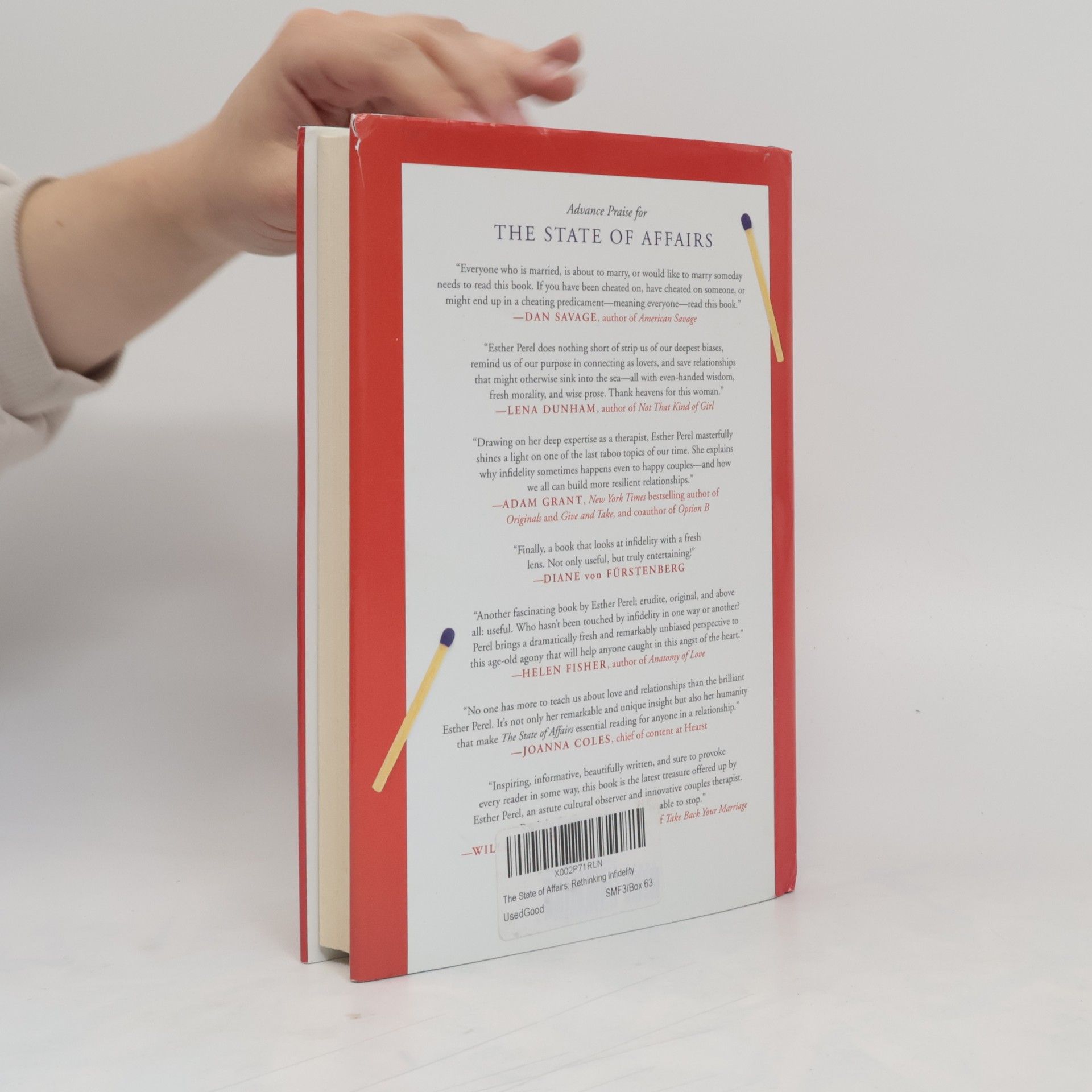 Esther Perel The state of affairs : rethinking infidelity