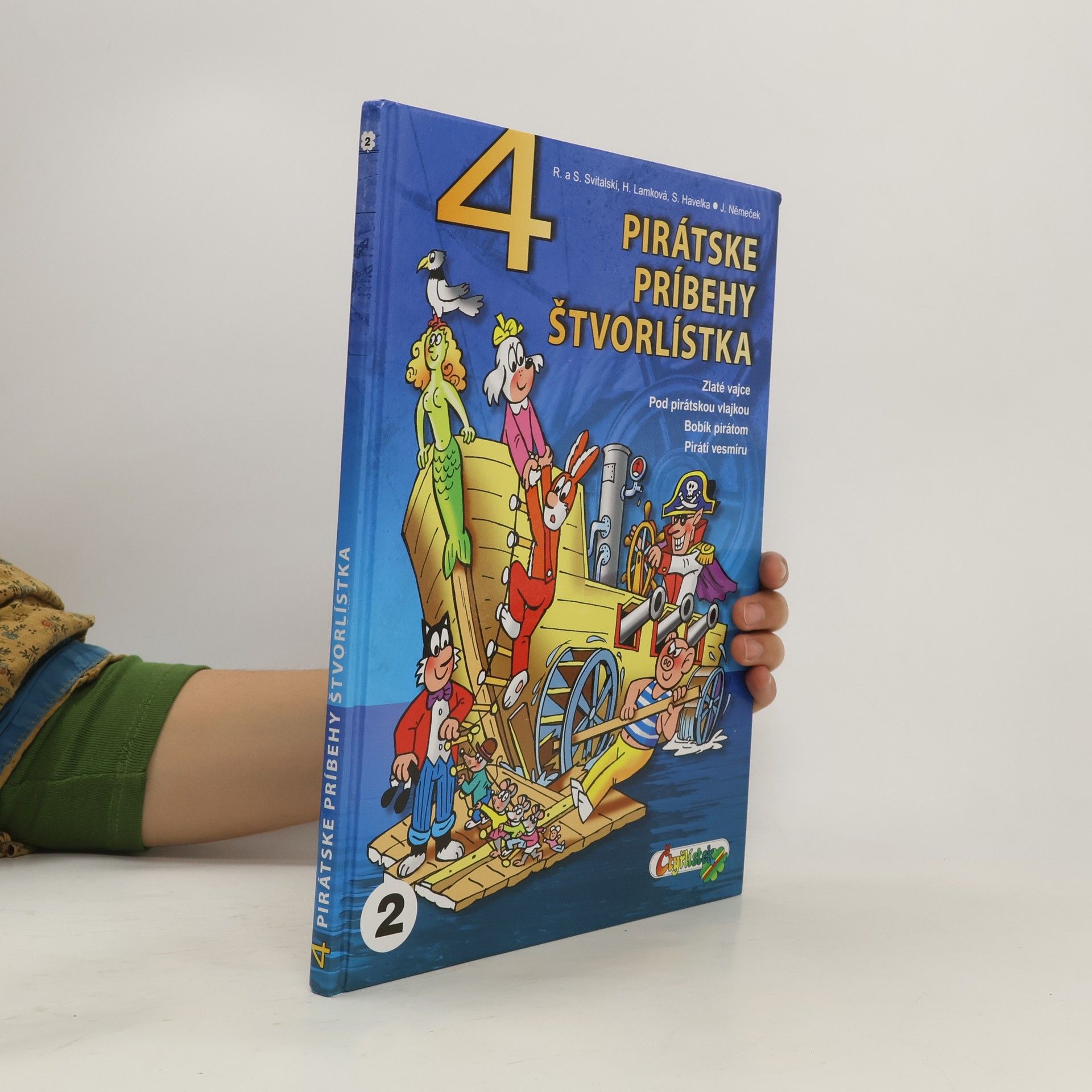 Various authors 4 pirátské príbehy štvorlístka