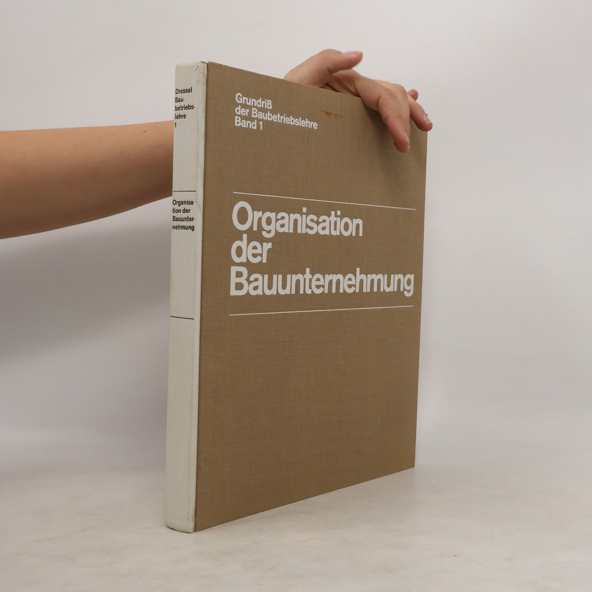 Autorenkollektiv Organisation der Bauunternehmung 1